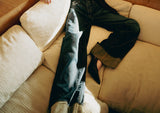 Denim regular waist/flare leg ženy
