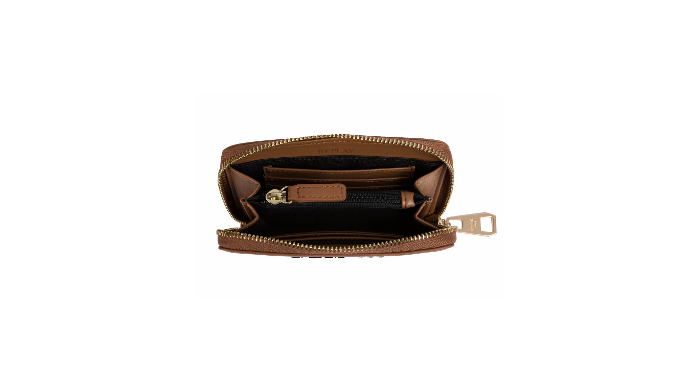 Dámská peněženka na zip s logem