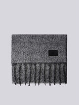 Šedá šála s třásněmi REPLAY