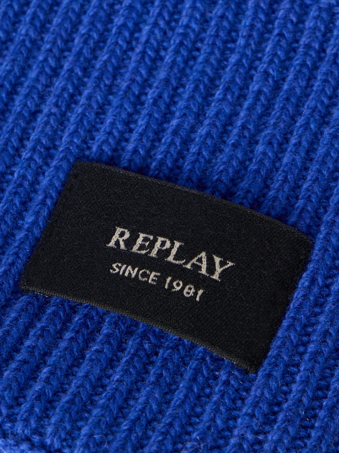 Unisex čepice z recyklované kašmírové směsi s ohrnutým lemem