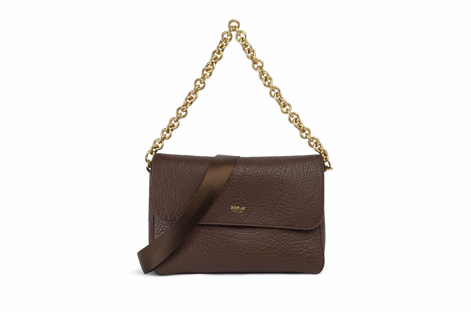 Kabelka REPLAY s kovovým řetízkem