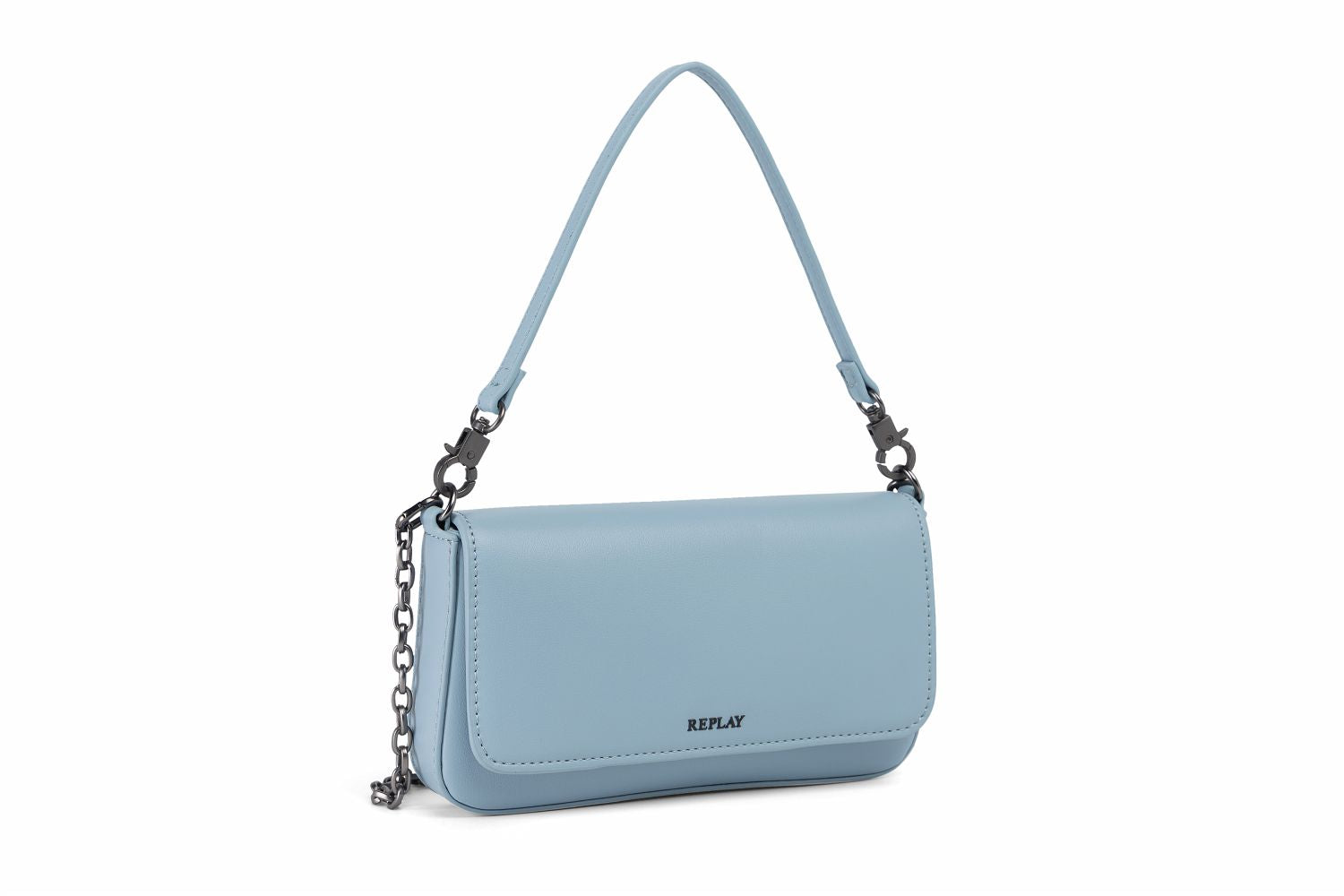 Dámská kabelka s kovovým řetízkem