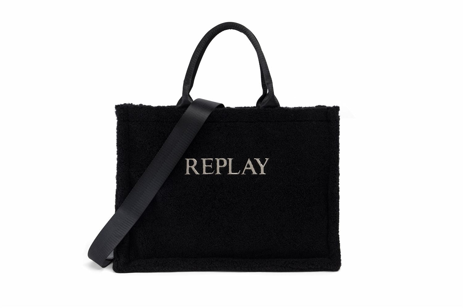 Dámská teddy kabelka se zlatým logem