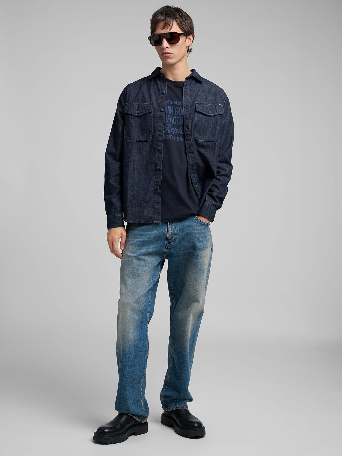 KYRAN – Džíny volného střihu