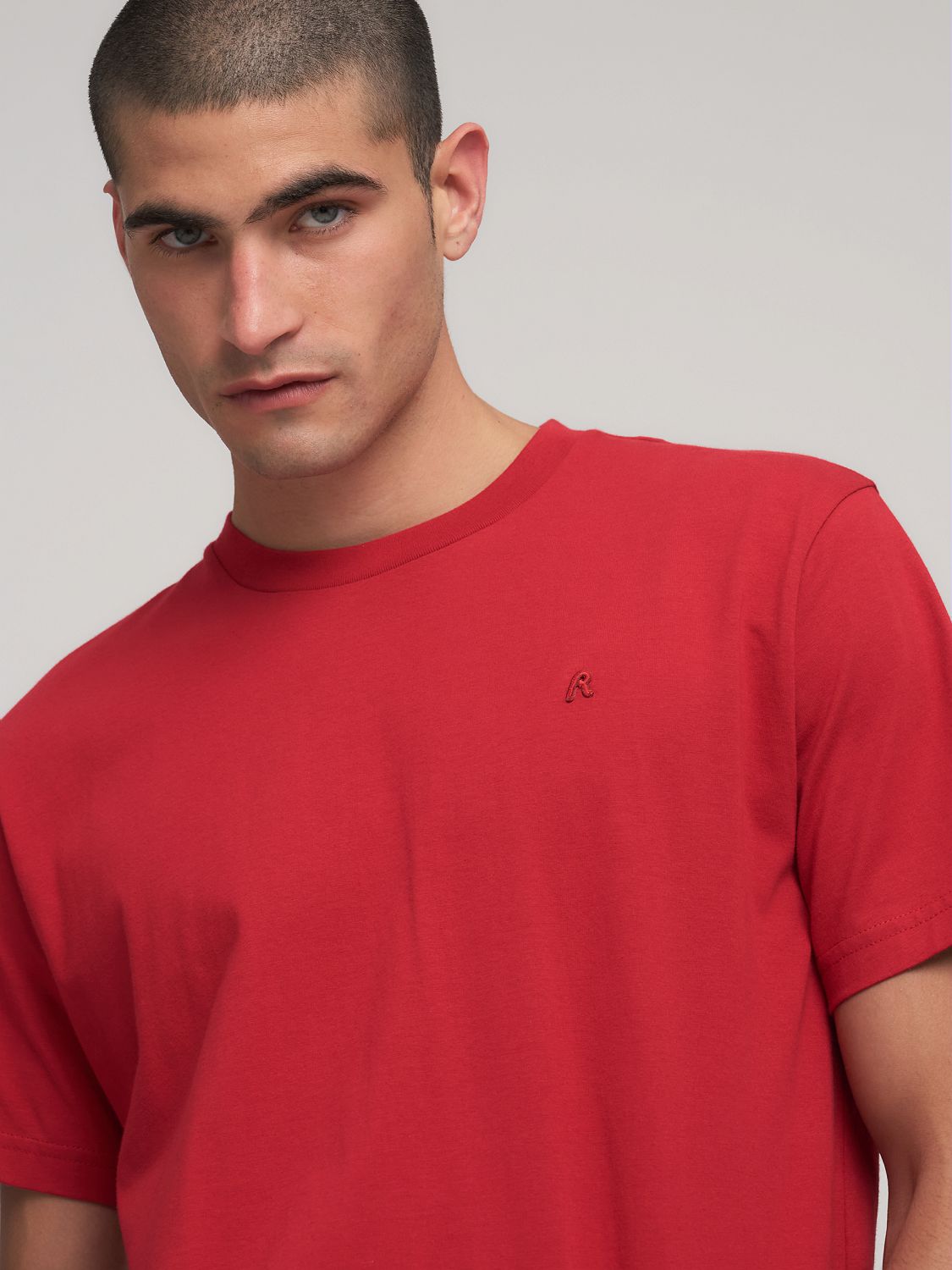 JERSEY TRIČKO S VÝŠIVKOU R