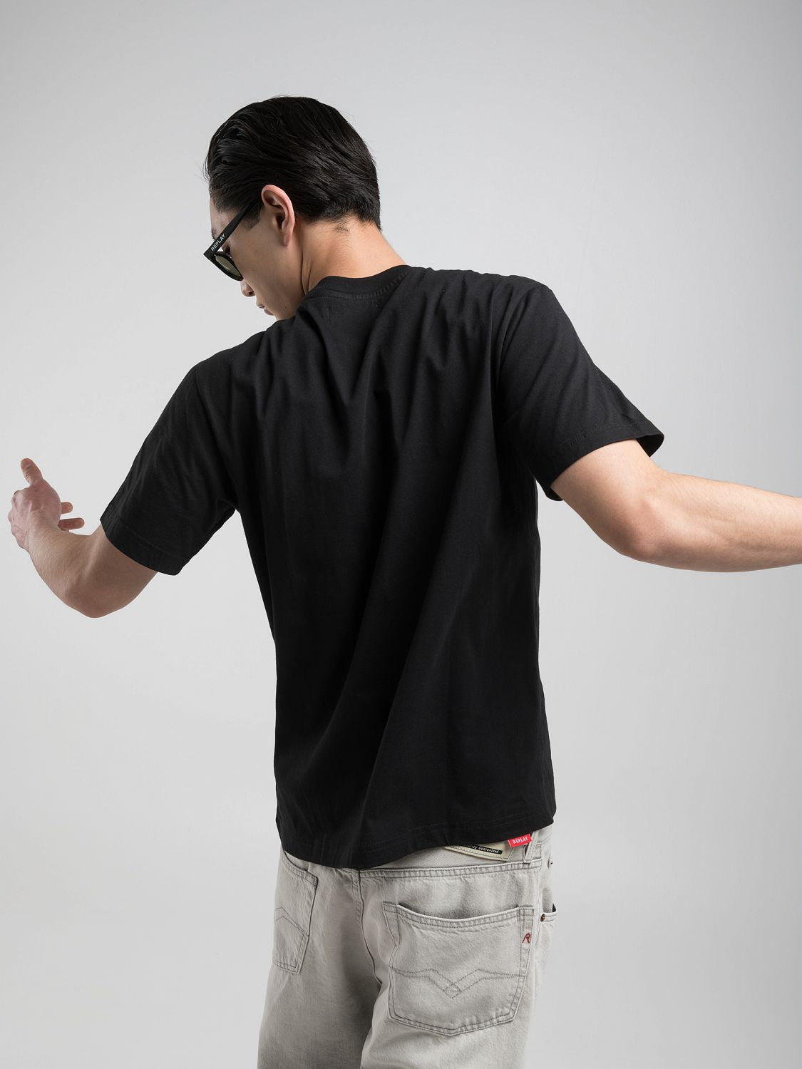 JERSEY TRIČKO S VÝŠIVKOU R