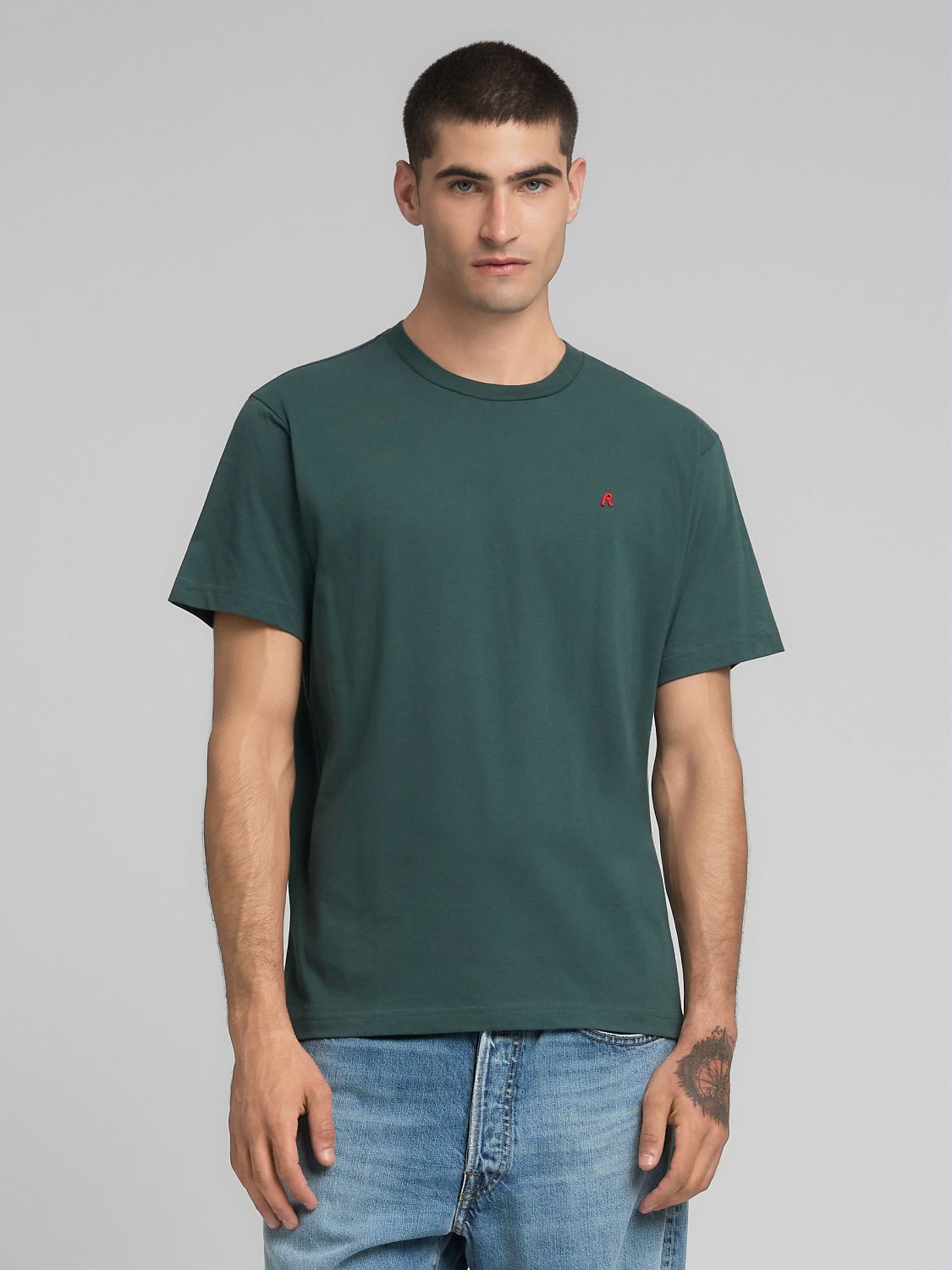 JERSEY TRIČKO S VÝŠIVKOU R