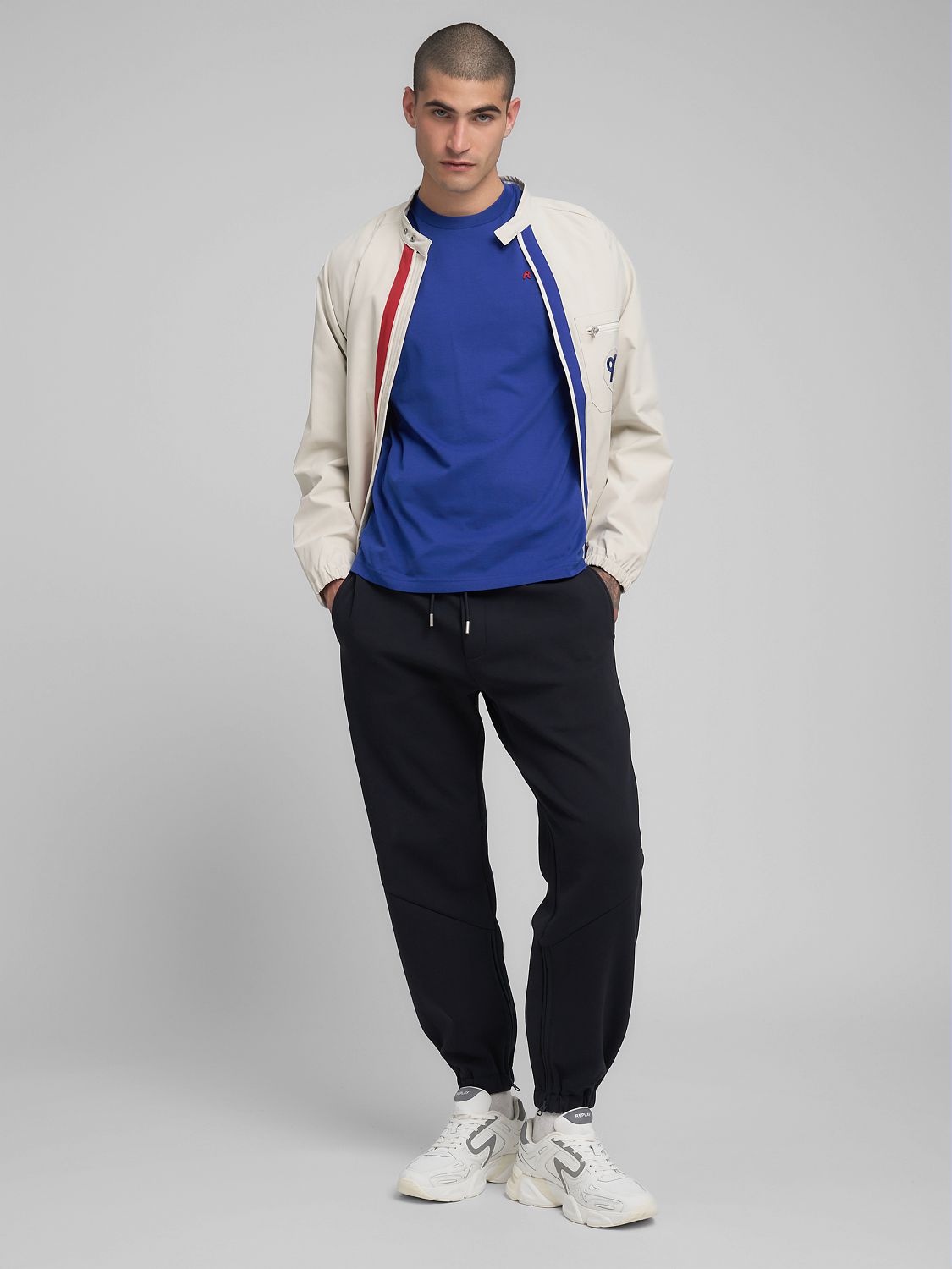 JERSEY TRIČKO S VÝŠIVKOU R