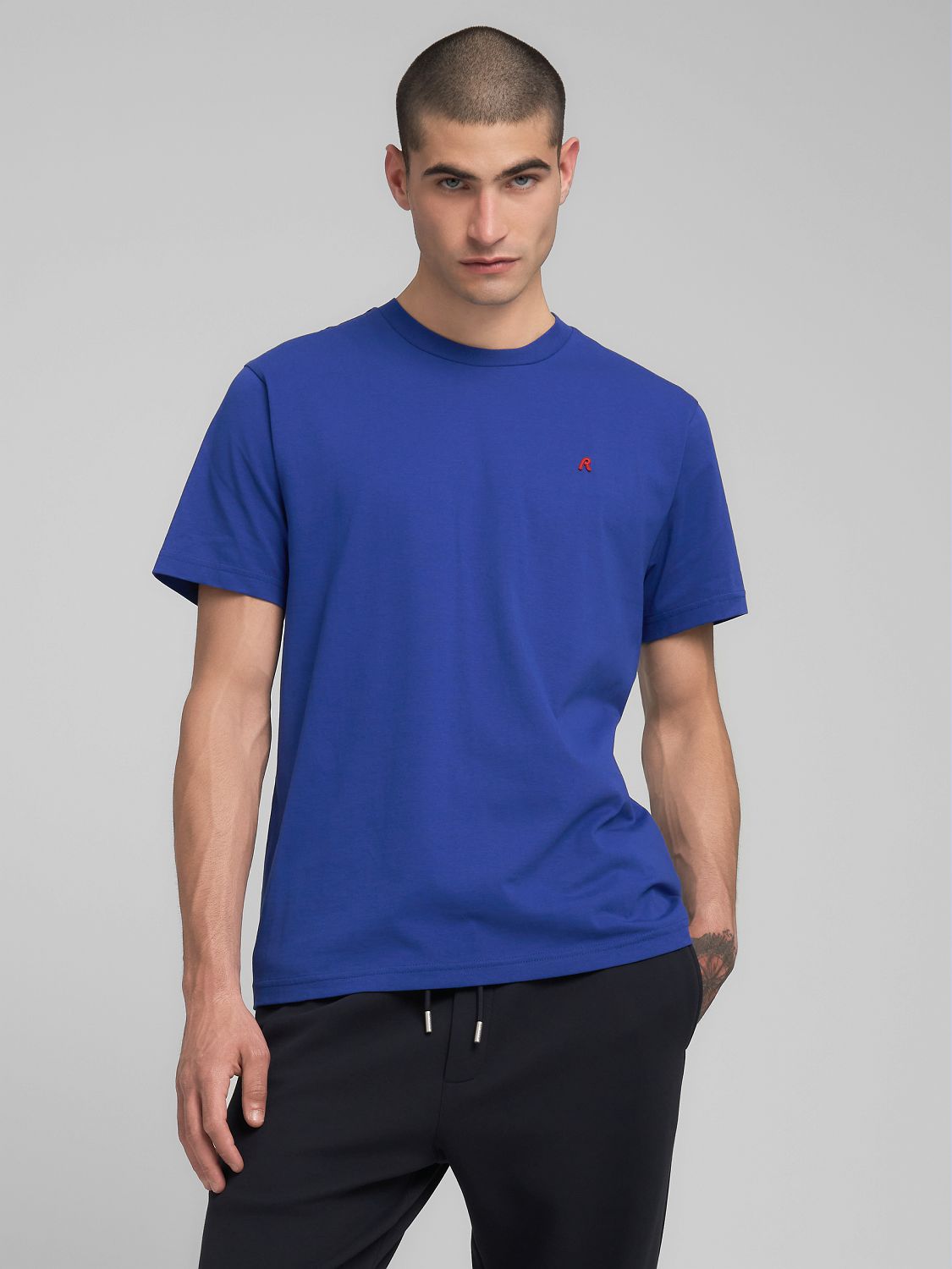 JERSEY TRIČKO S VÝŠIVKOU R