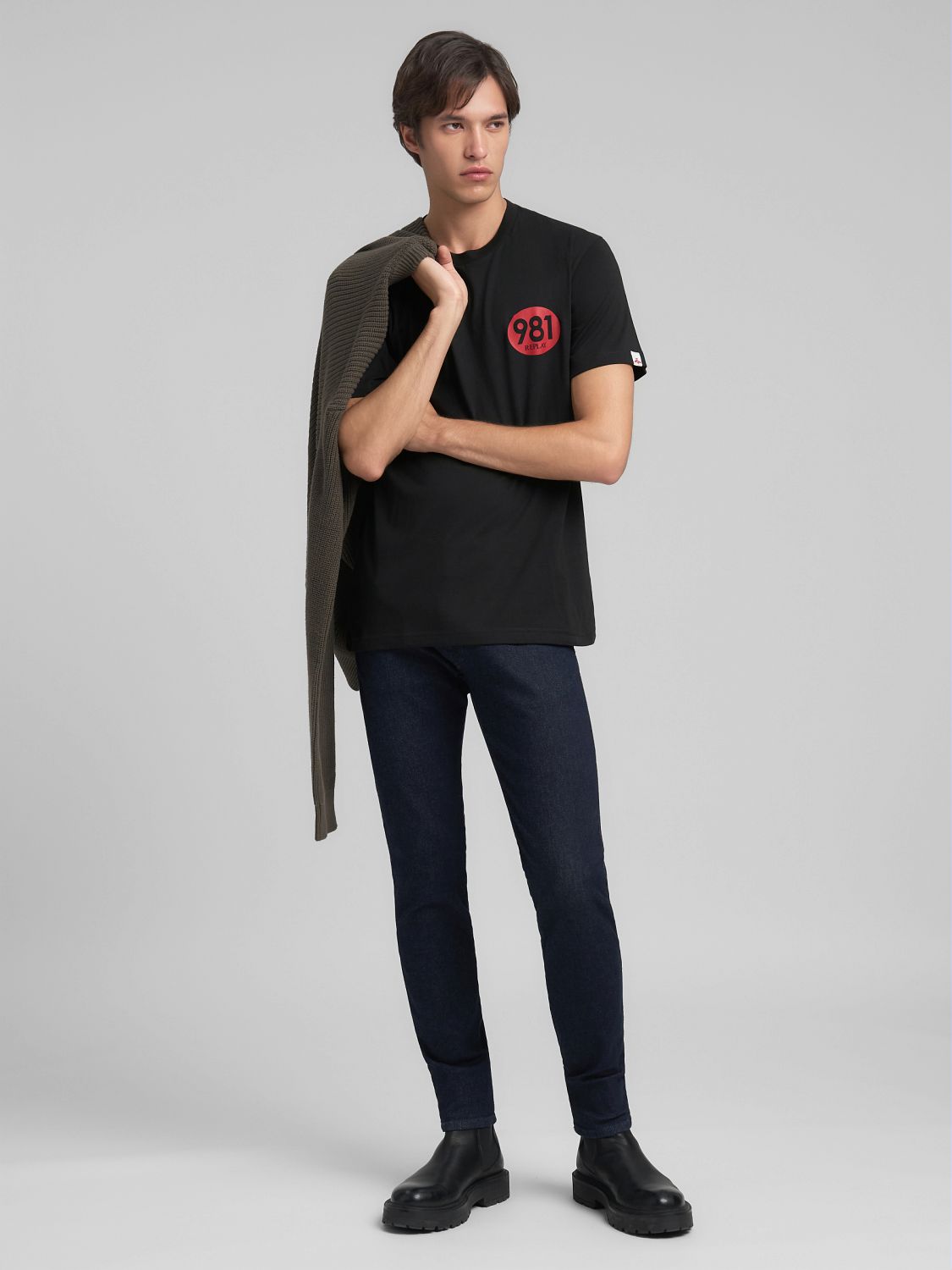 BAVLNĚNÉ TRIČKO S NÁPISEM