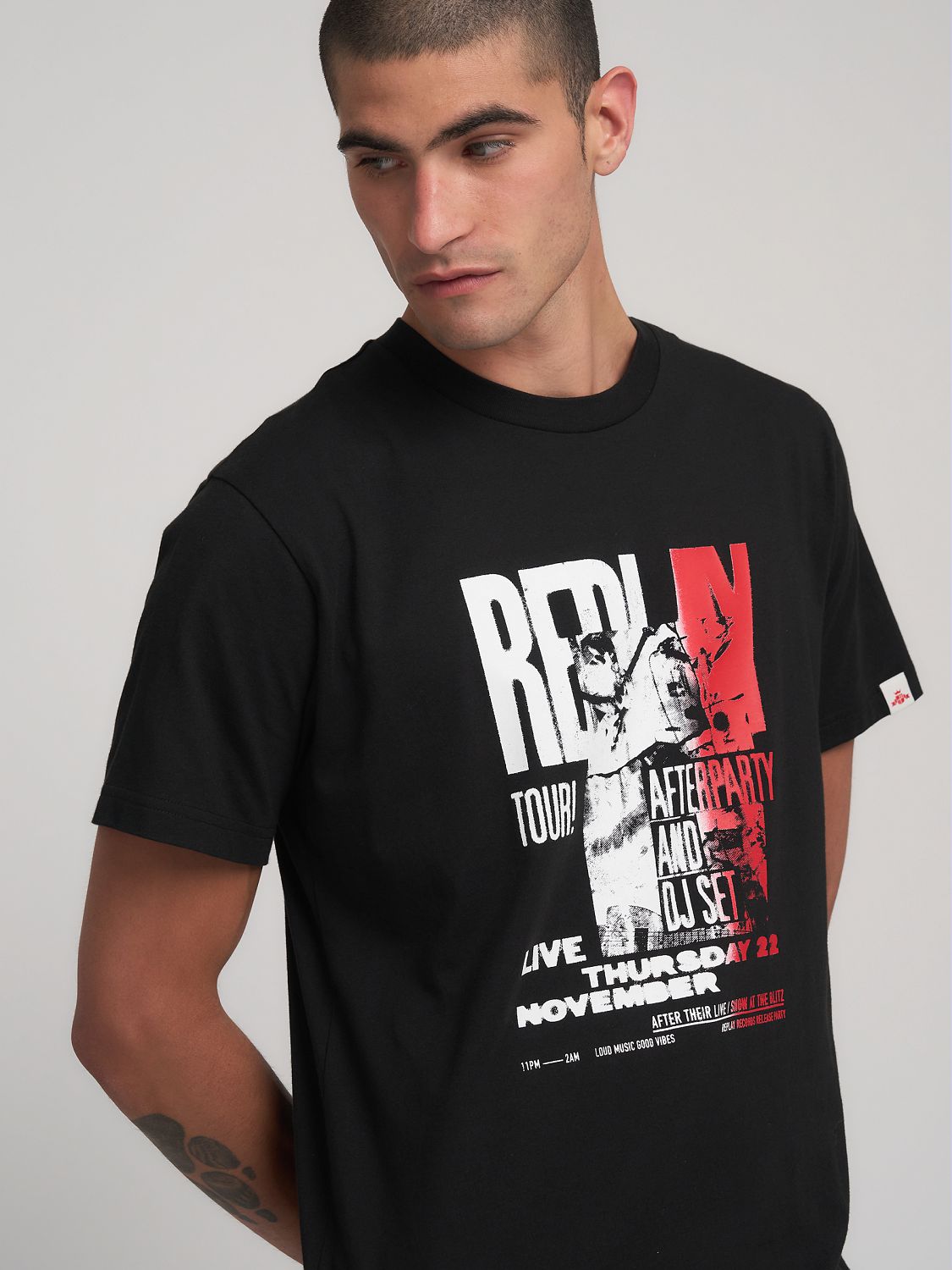 Tričko s velkým nápisem