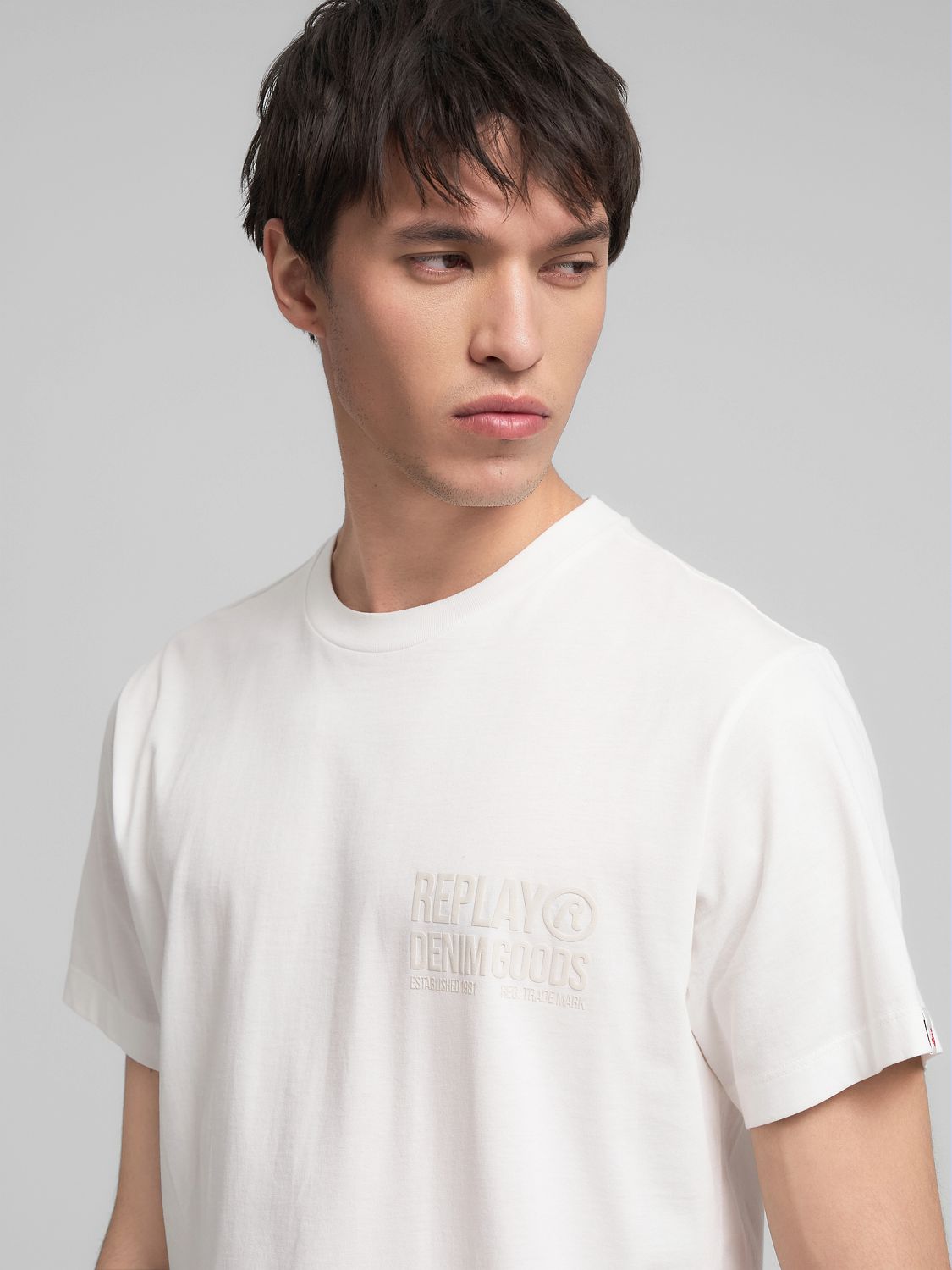 BIO BAVLNĚNÉ TRIČKO S NÁPISEM