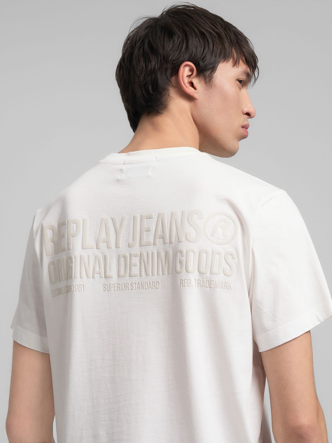 BIO BAVLNĚNÉ TRIČKO S NÁPISEM