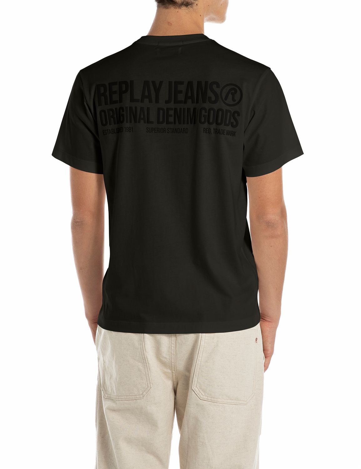 BIO BAVLNĚNÉ TRIČKO S NÁPISEM