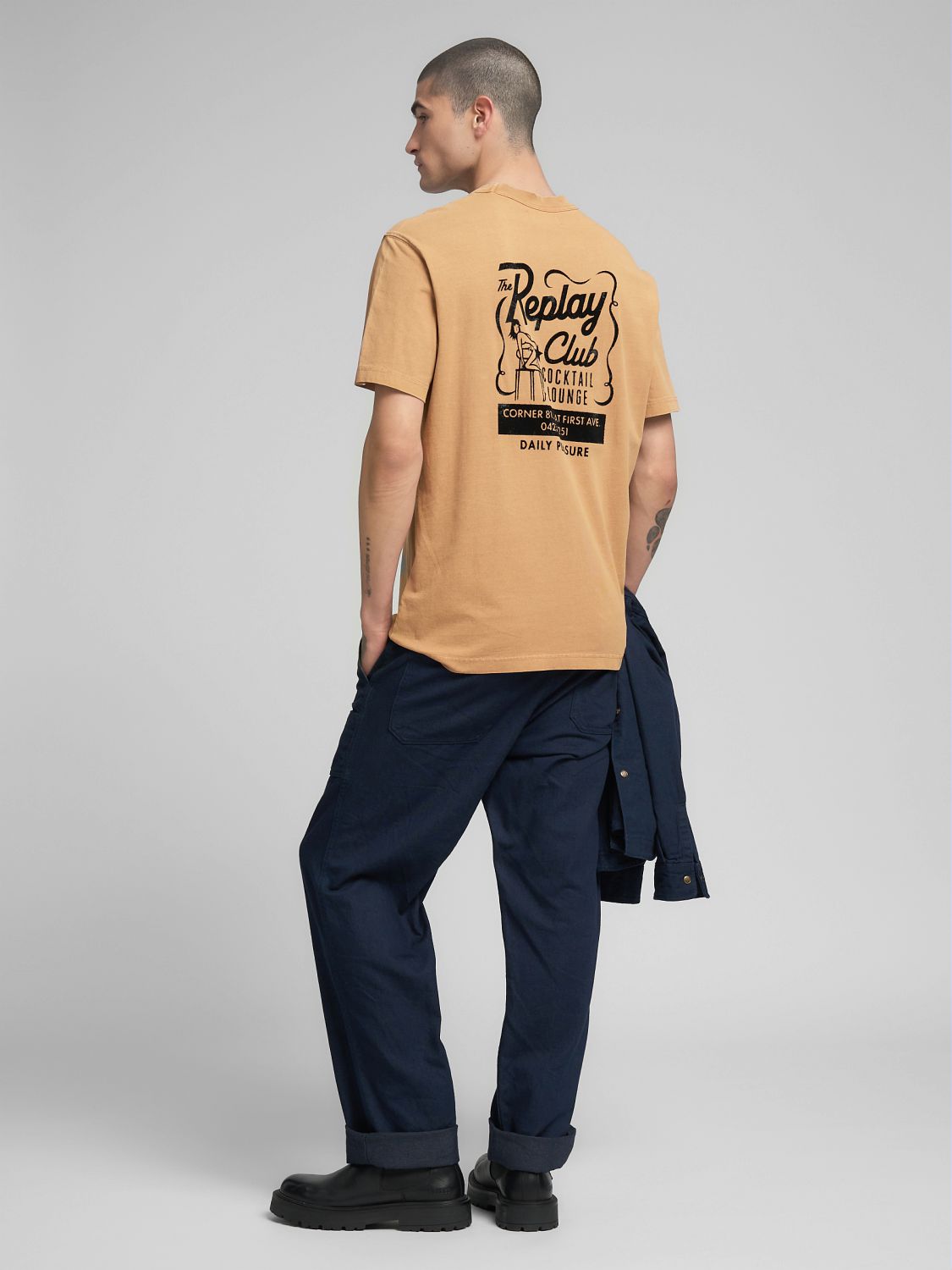 TRIČKO S POTISKEM REPLAY CLUB