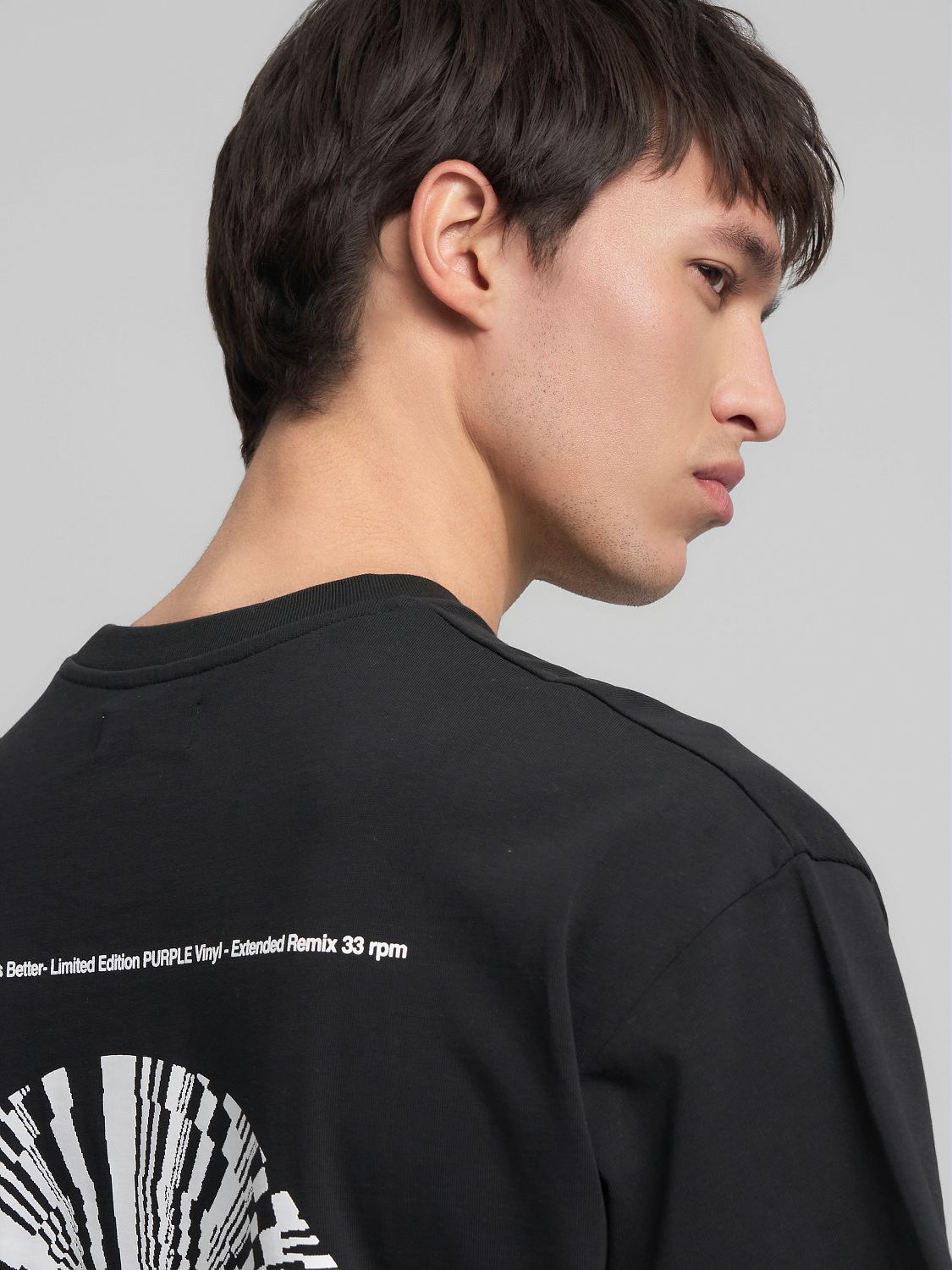 Pánské bavlněné tričko s logem na hrudi