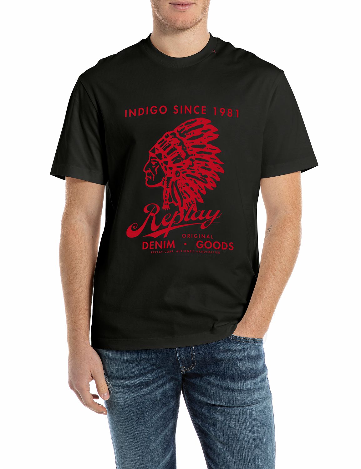 Pánské bavlněné tričko s potiskem