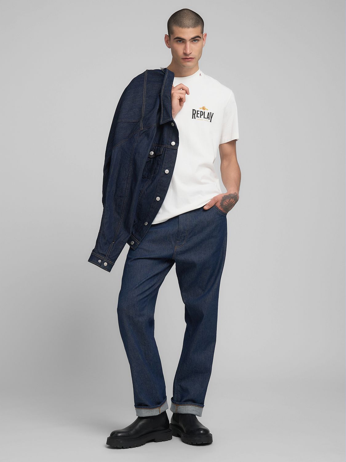 Tričko s kulatým výstřihem