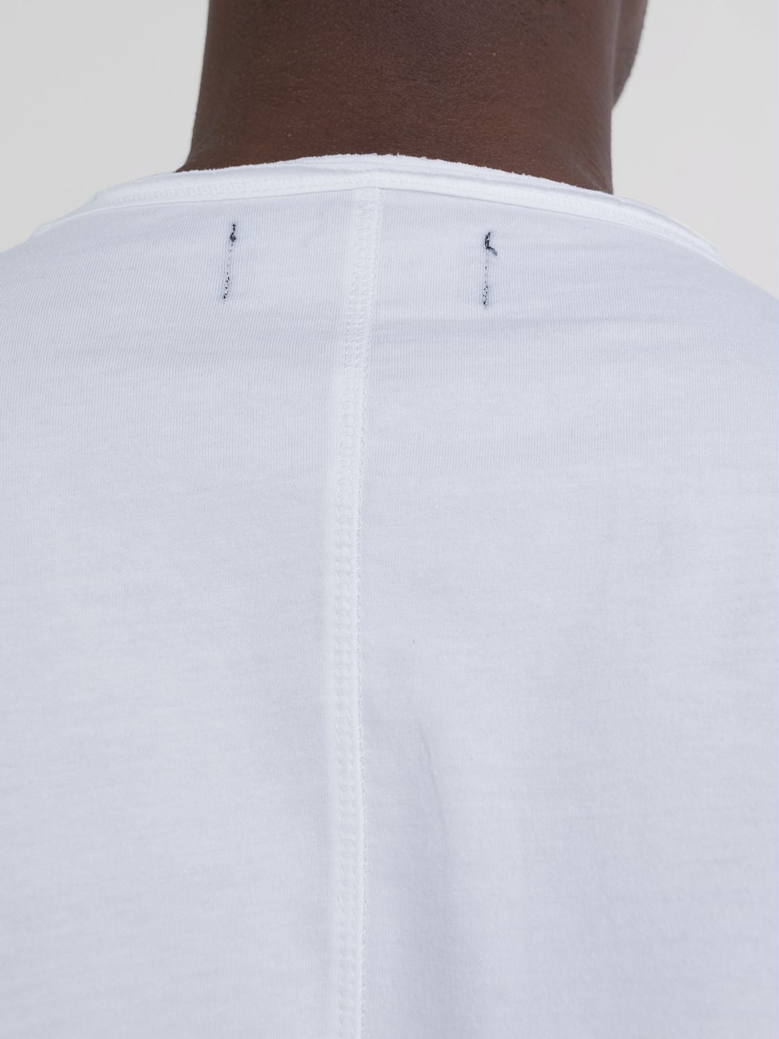 Bavlněné tričko s kulatým výstřihem