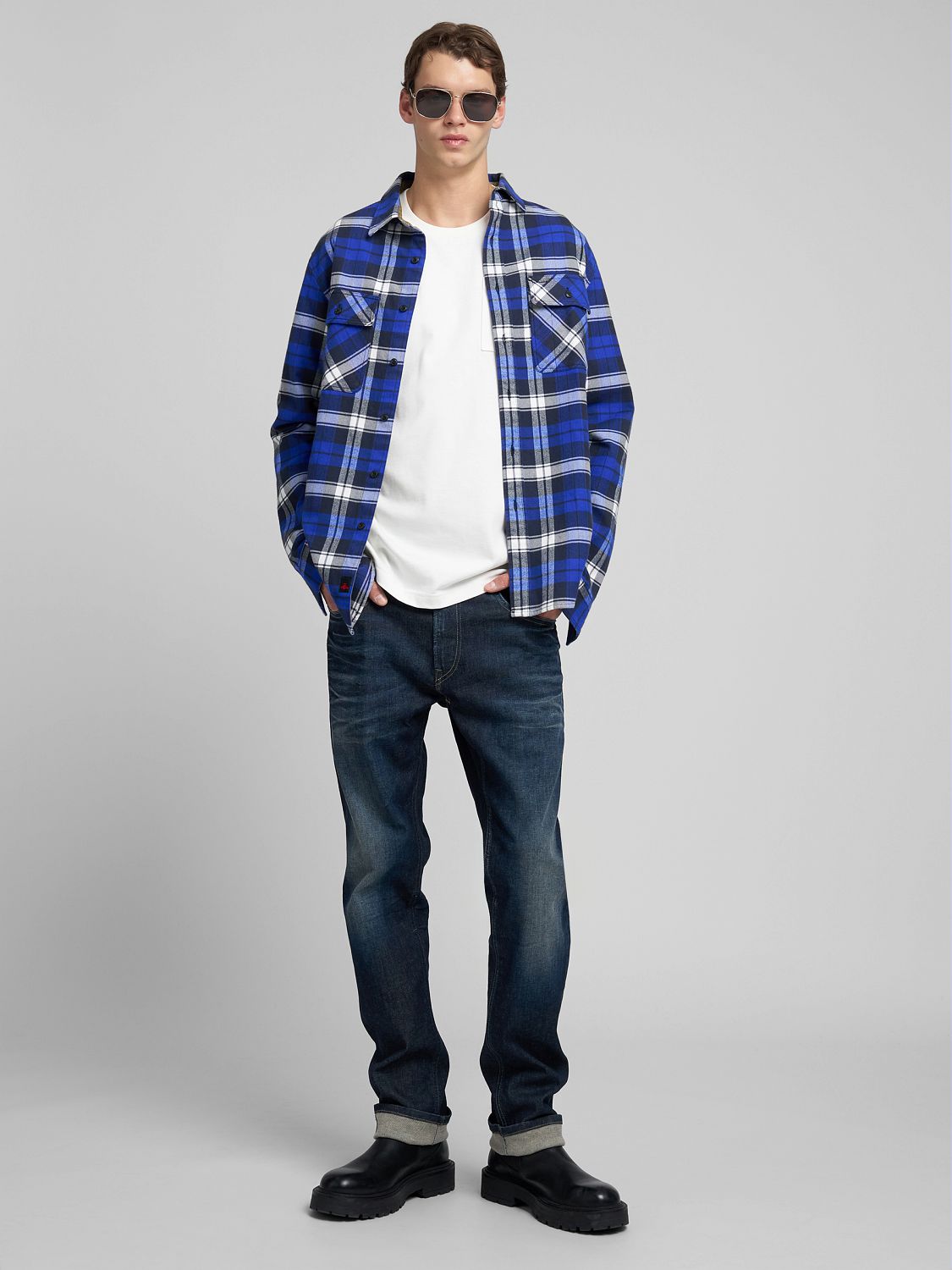 Pánská kostkovaná košile