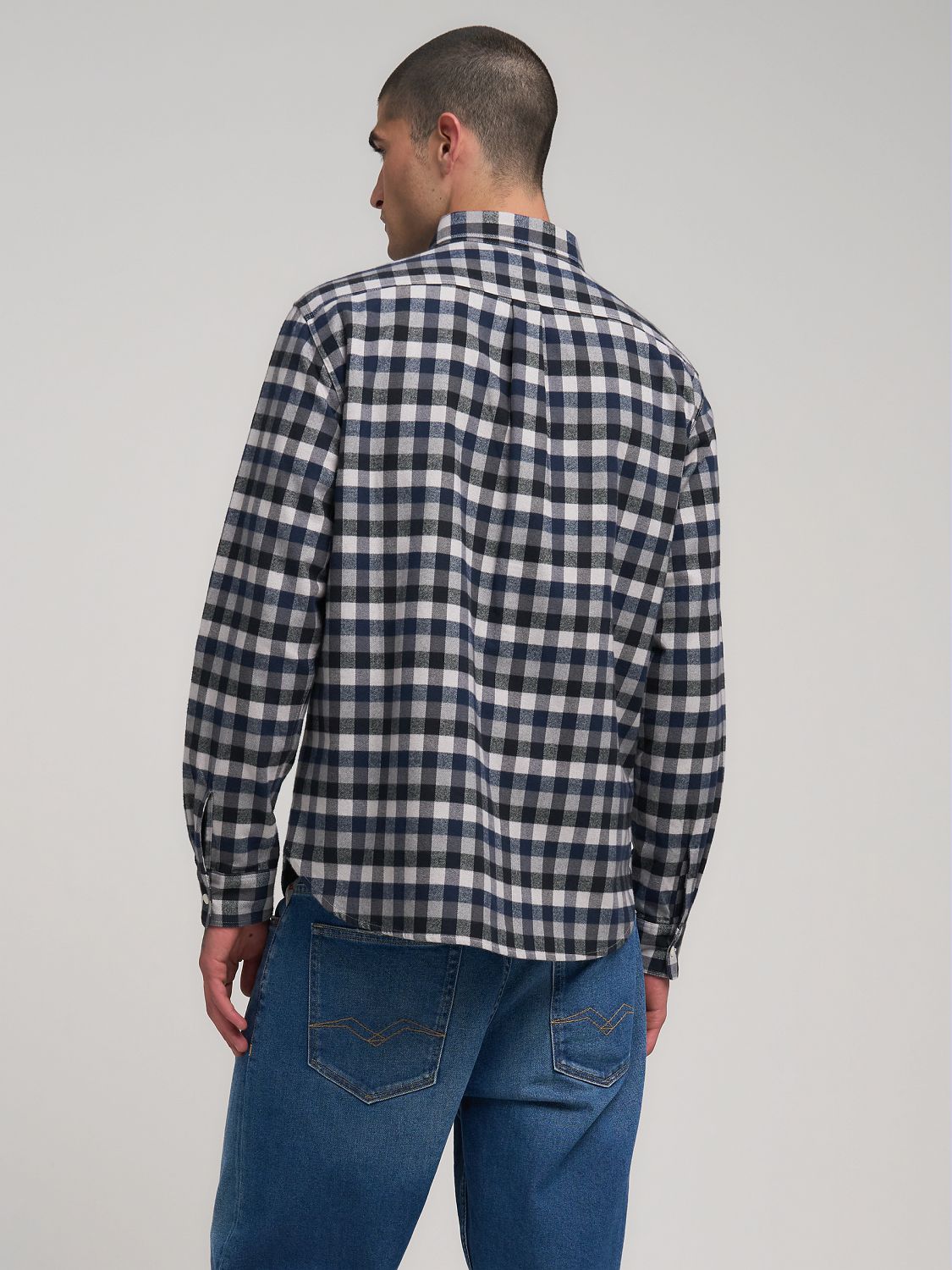 Flanelová košile s náprsními kapsami