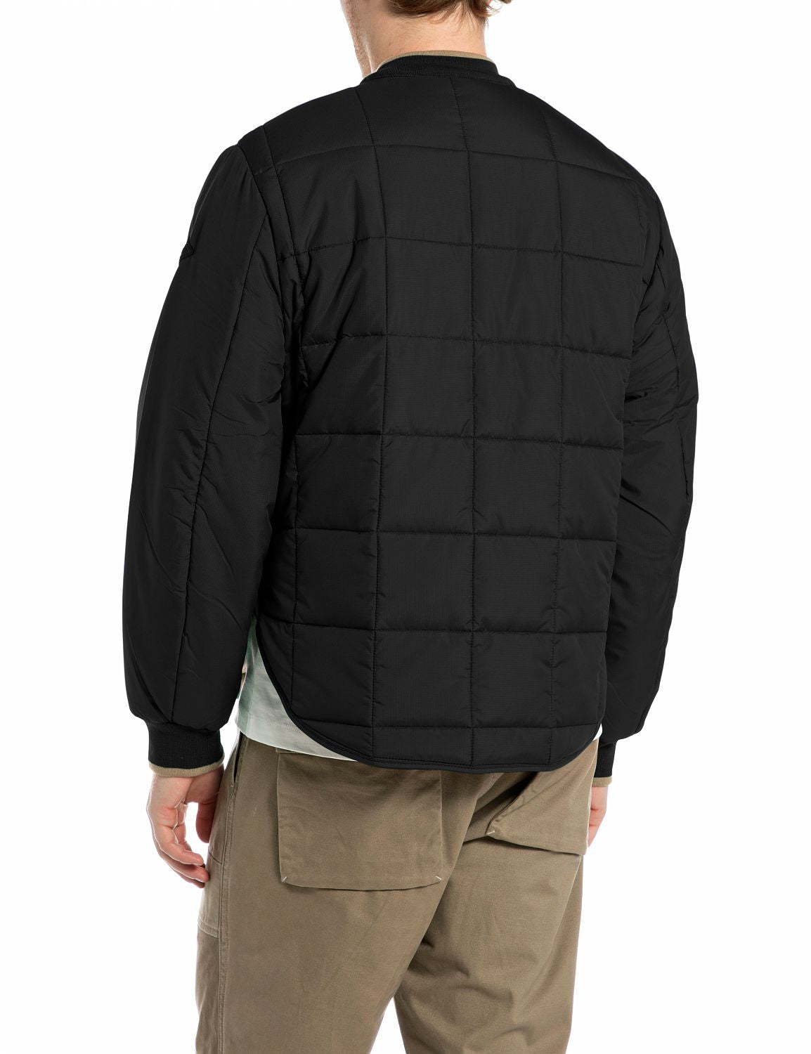 Stylová pánská prošívaná bunda