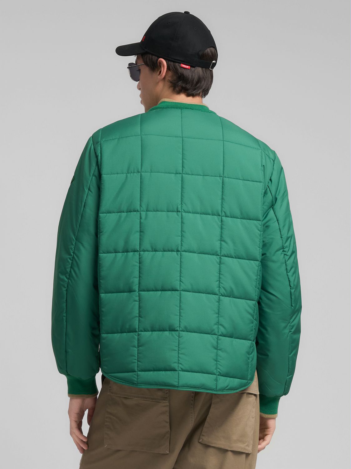 Stylová pánská prošívaná bunda