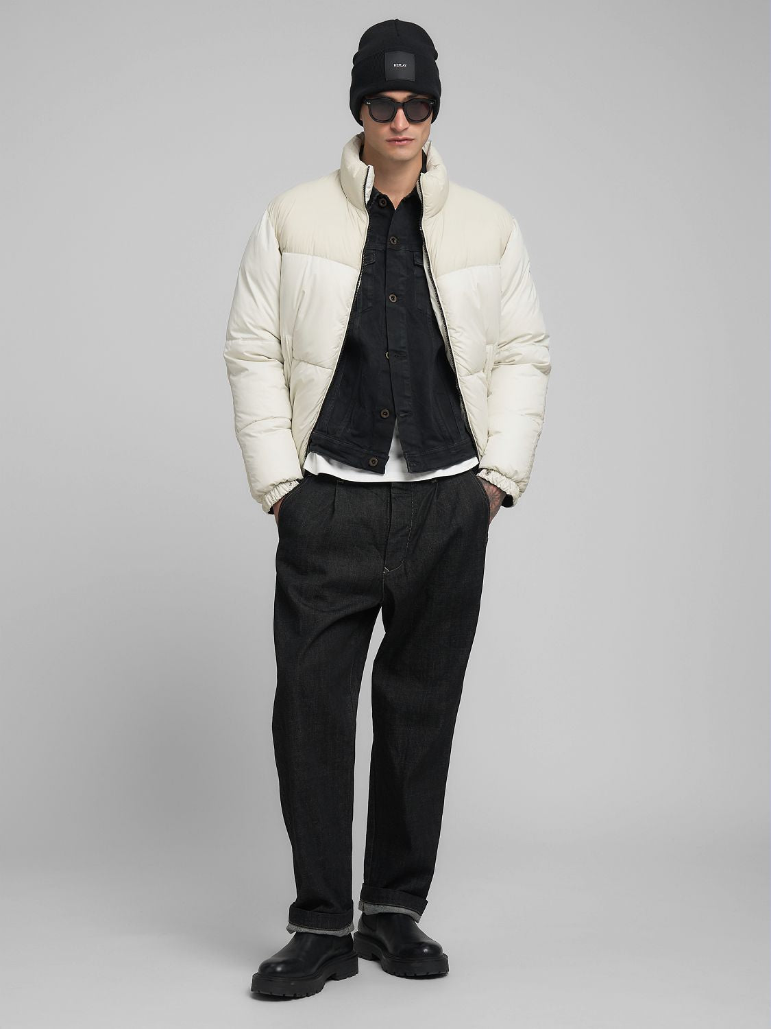 Pánská prošívaná bunda