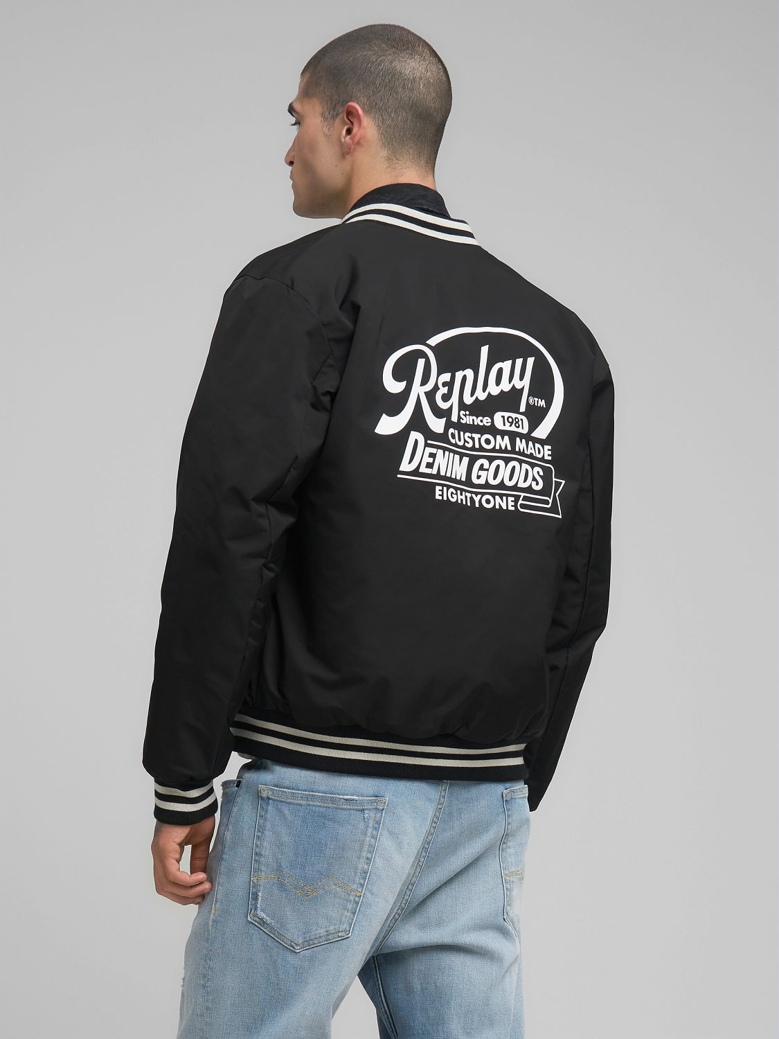 Pánská varsity bunda Replay Classic