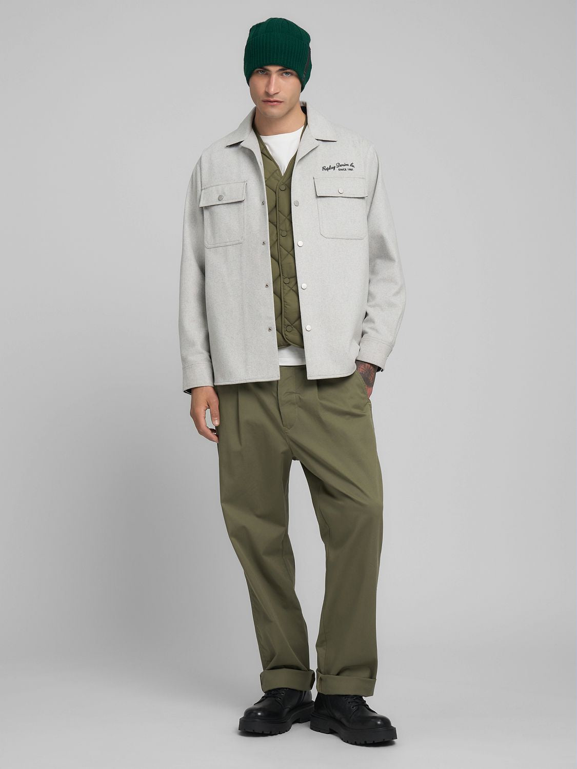 Pánská košilová bunda