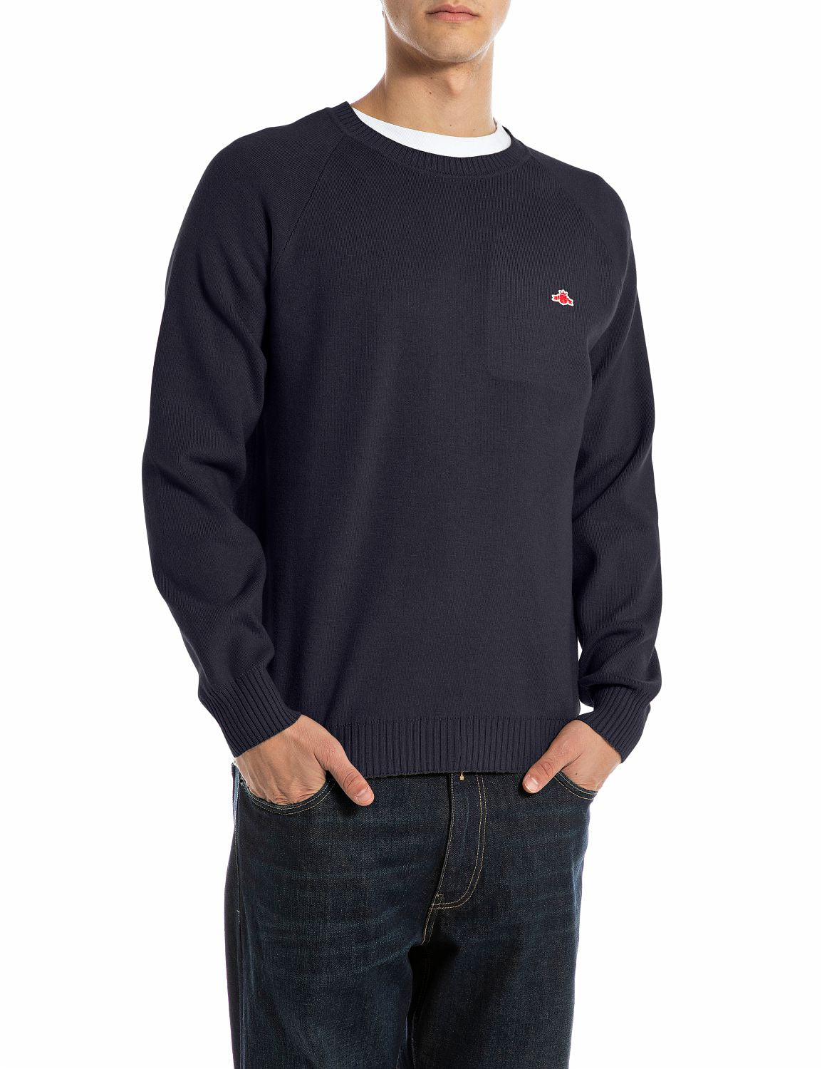 Pánský svetr z recyklovaného materiálu