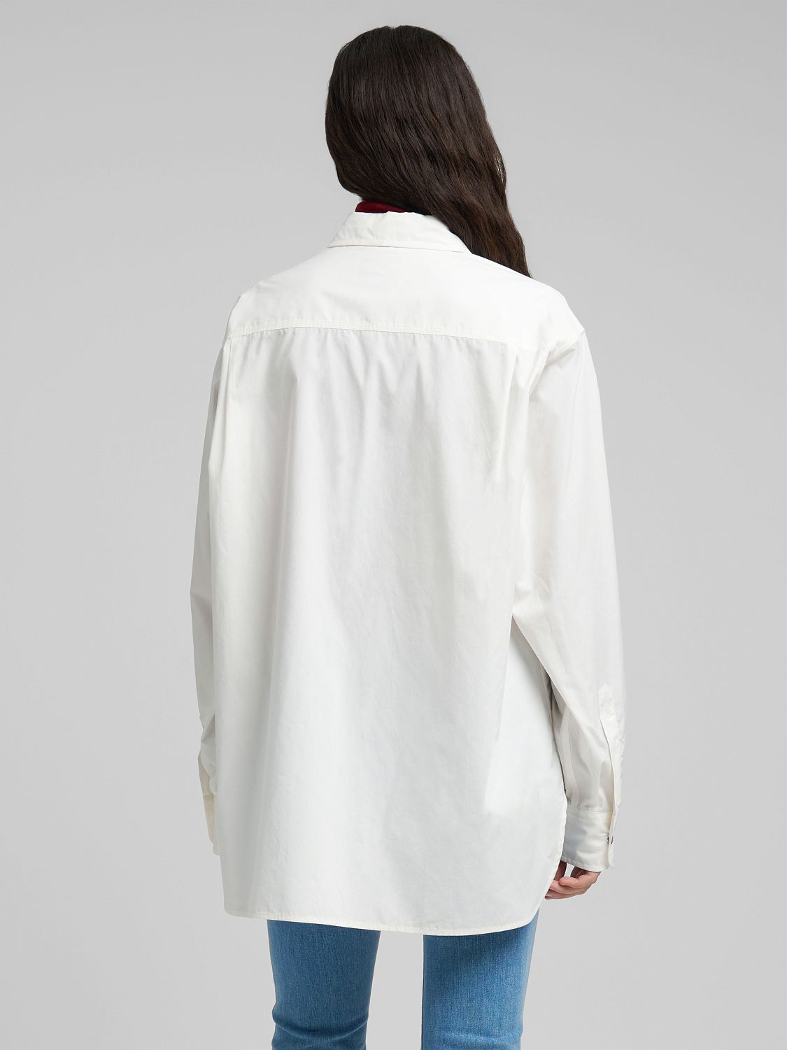 Dámská oversized košile s kapsami
