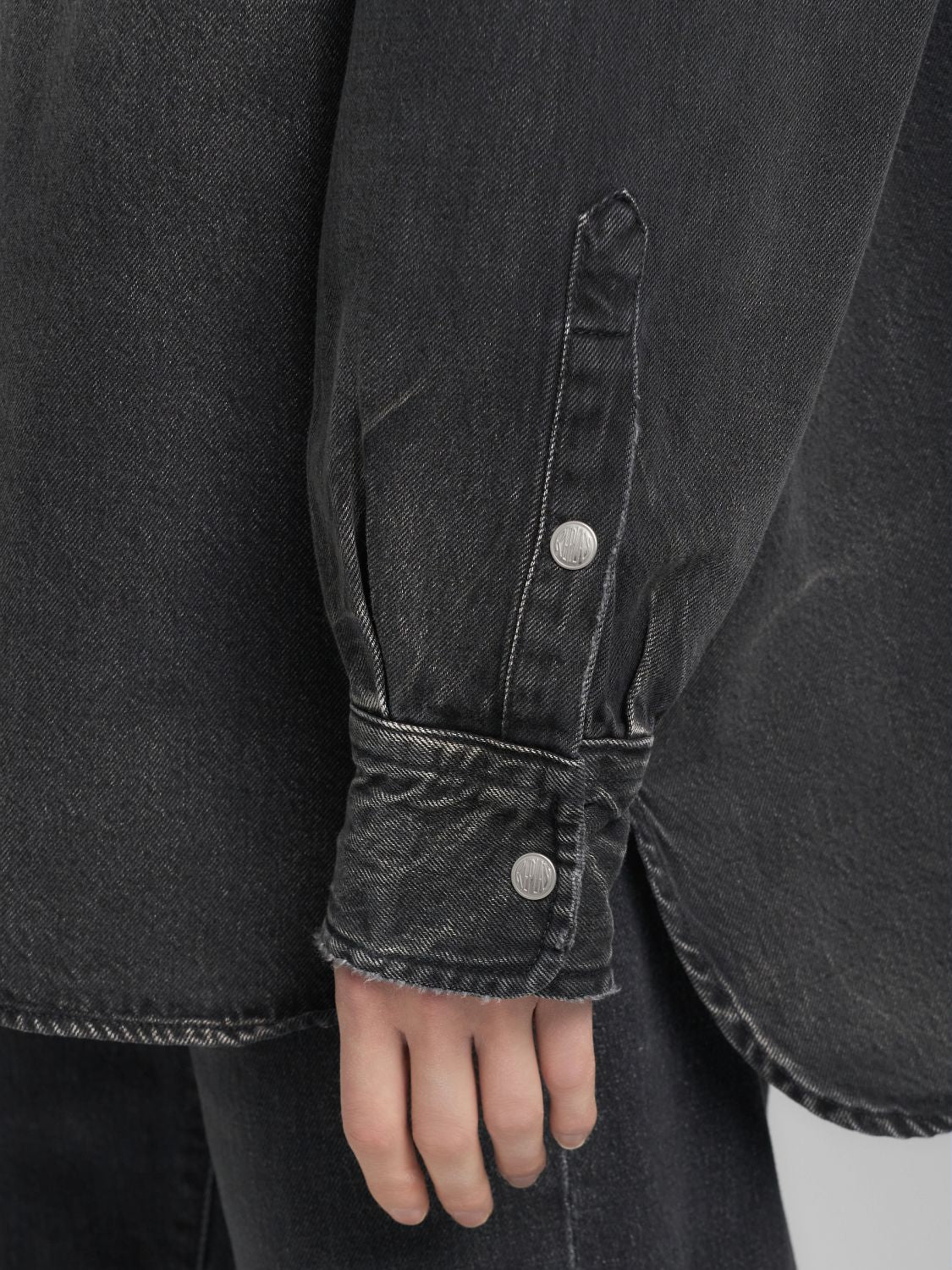 Dámská džínová oversized košile