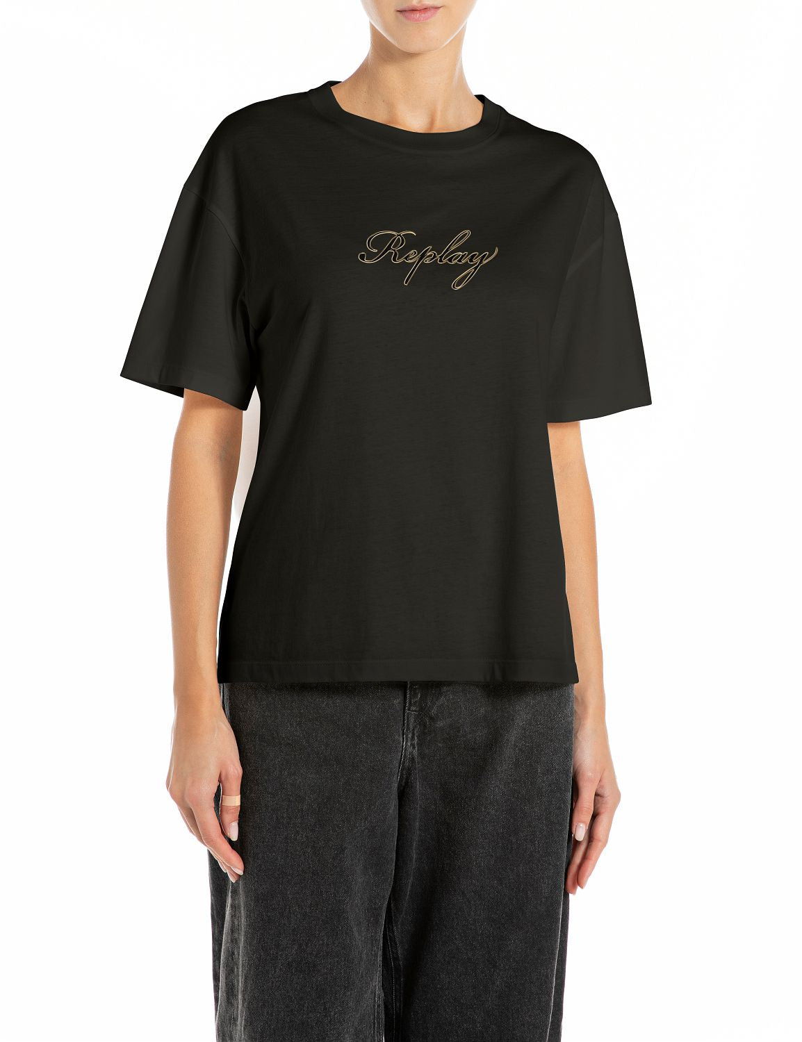 Dámské basic tričko s logem