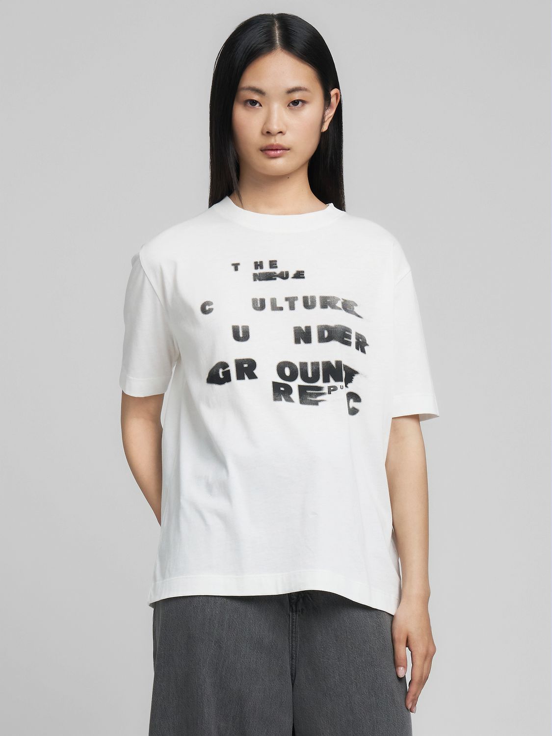 Dámské bavlněné tričko s výrazným nápisem