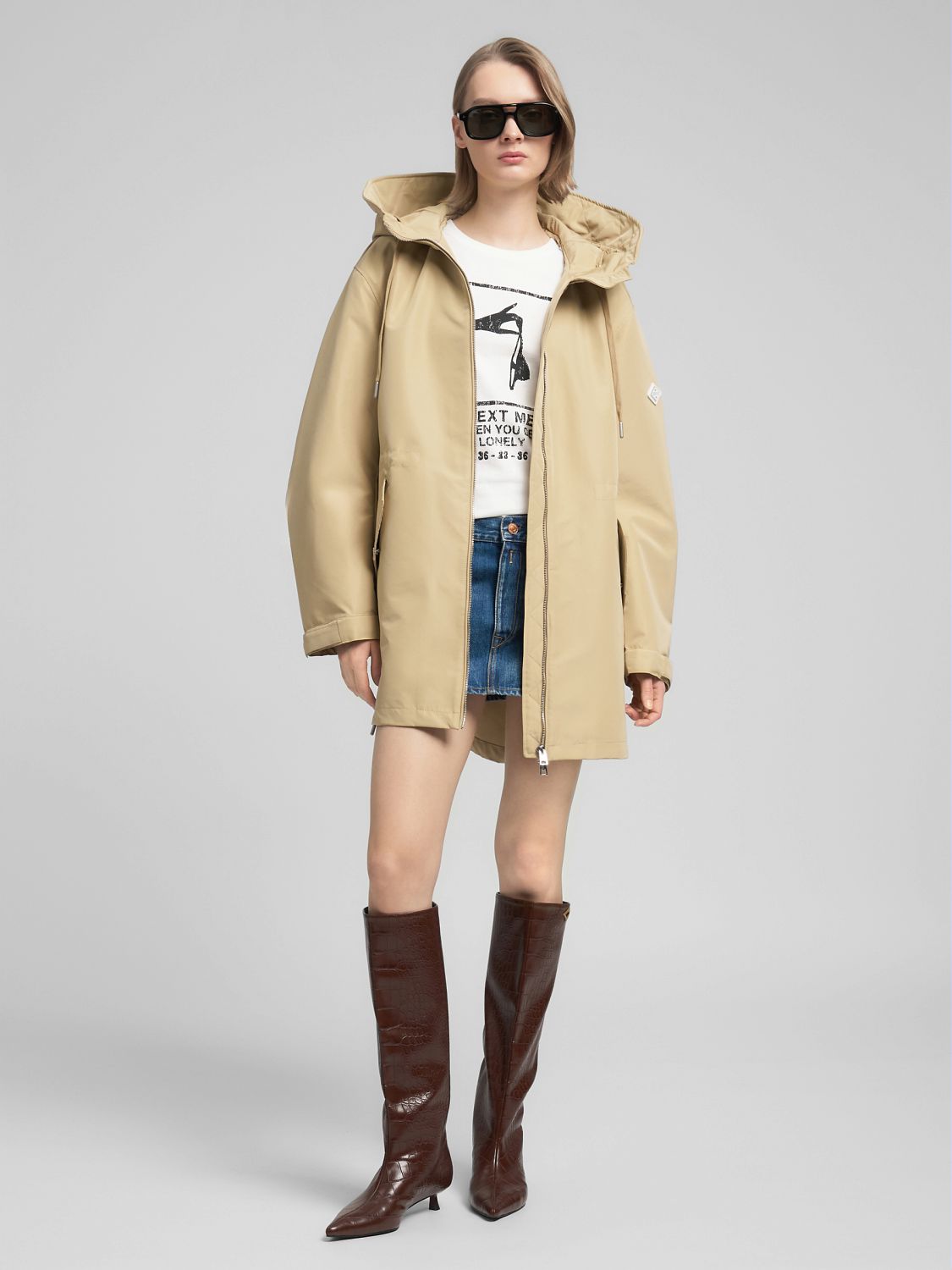 Uplé tričko s potiskem