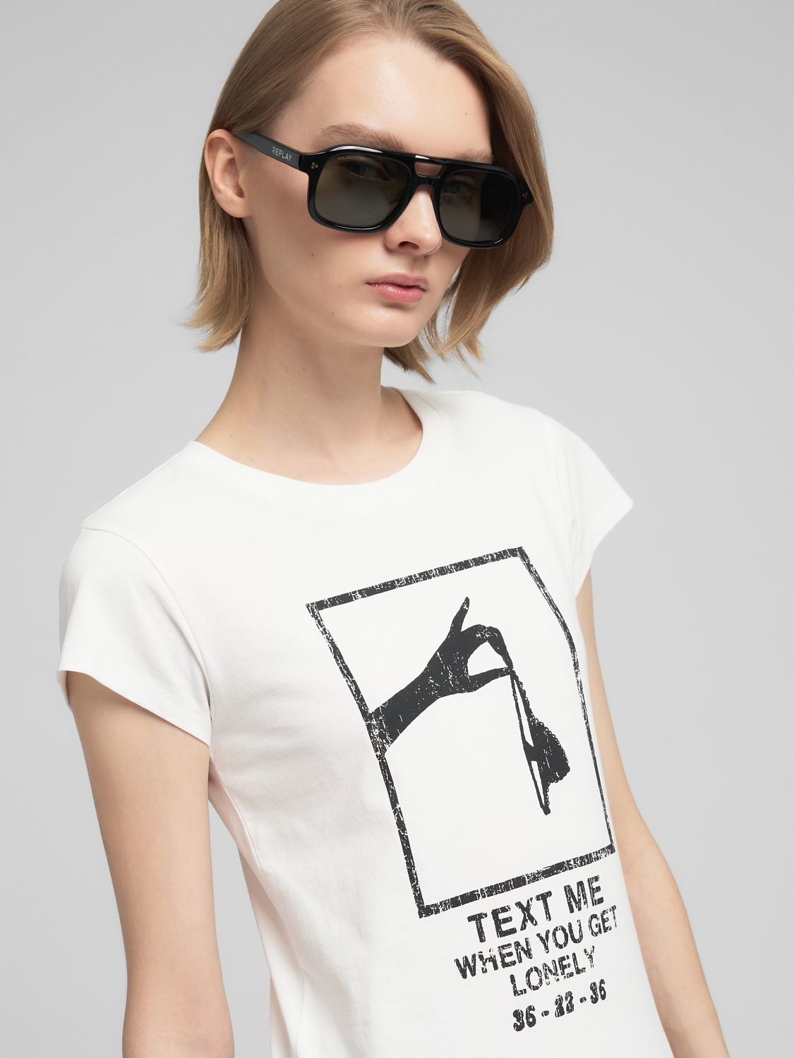 Uplé tričko s potiskem