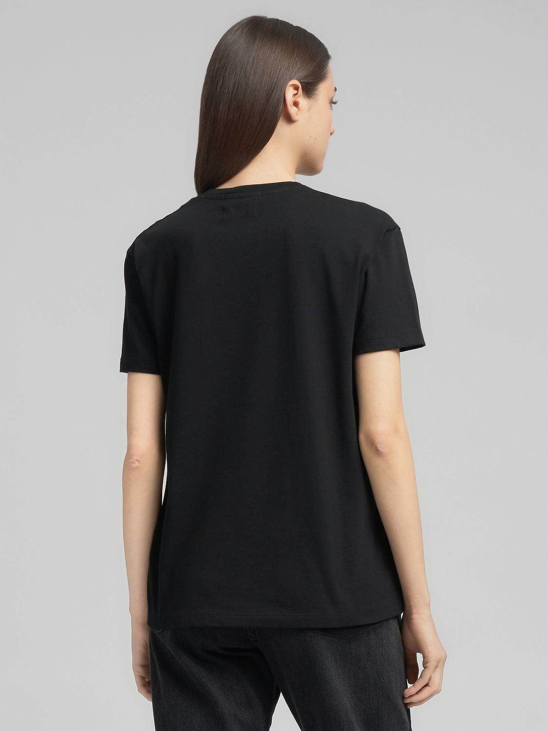 Dámské tričko s náprsní kapsou a logem Replay