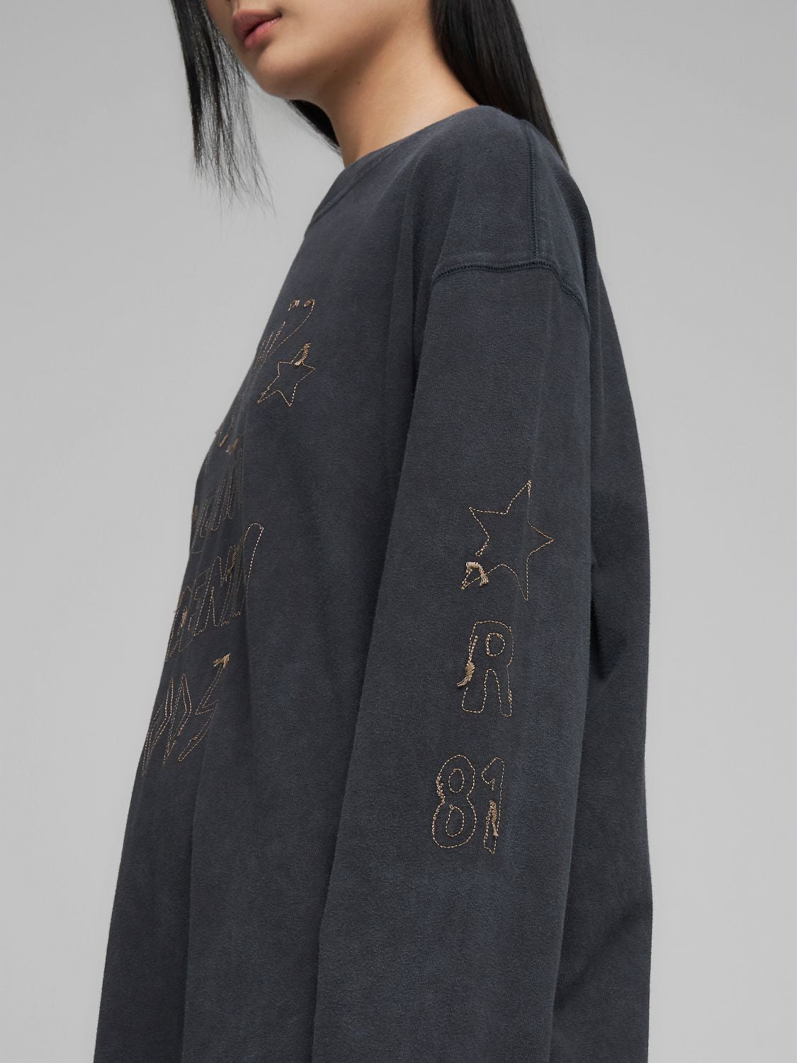 Dámské volné tričko s výšivkou Replay