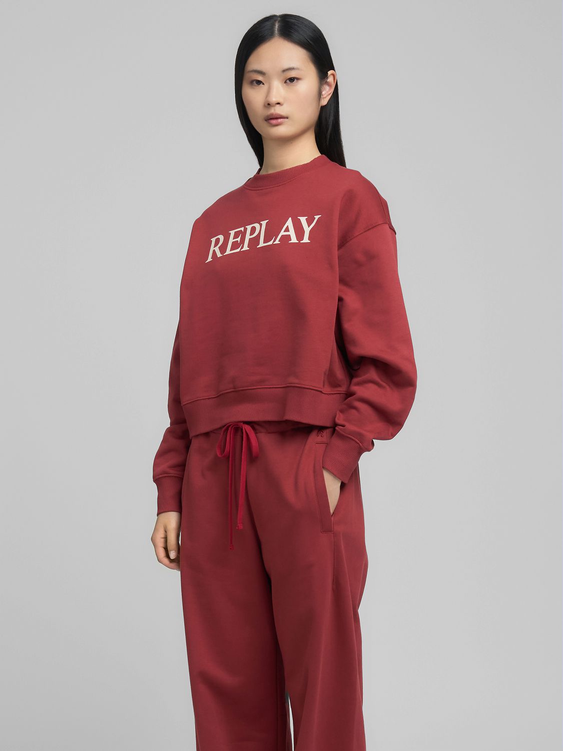 Dámská cropped mikina s nápisem