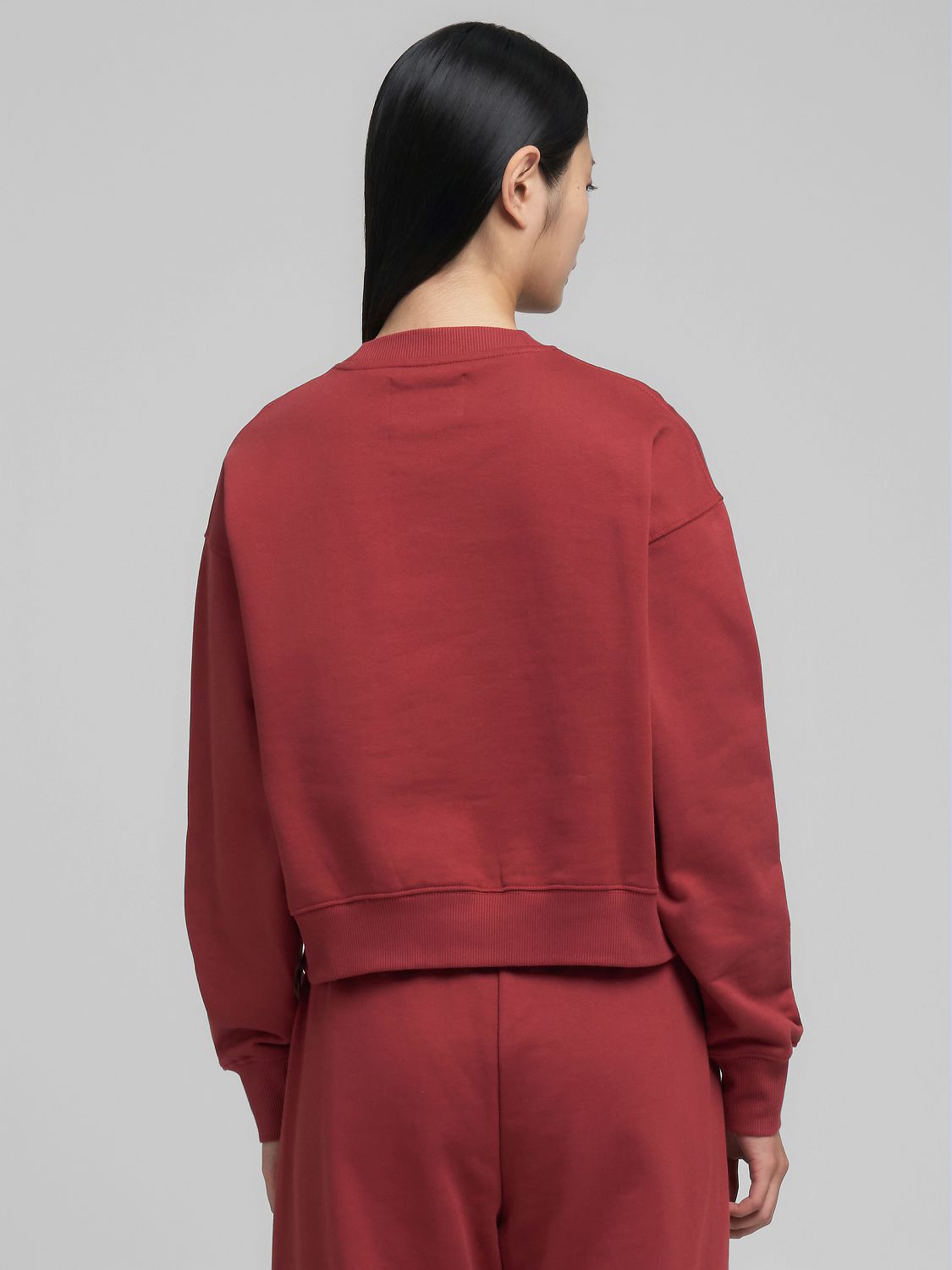 Dámská cropped mikina s nápisem