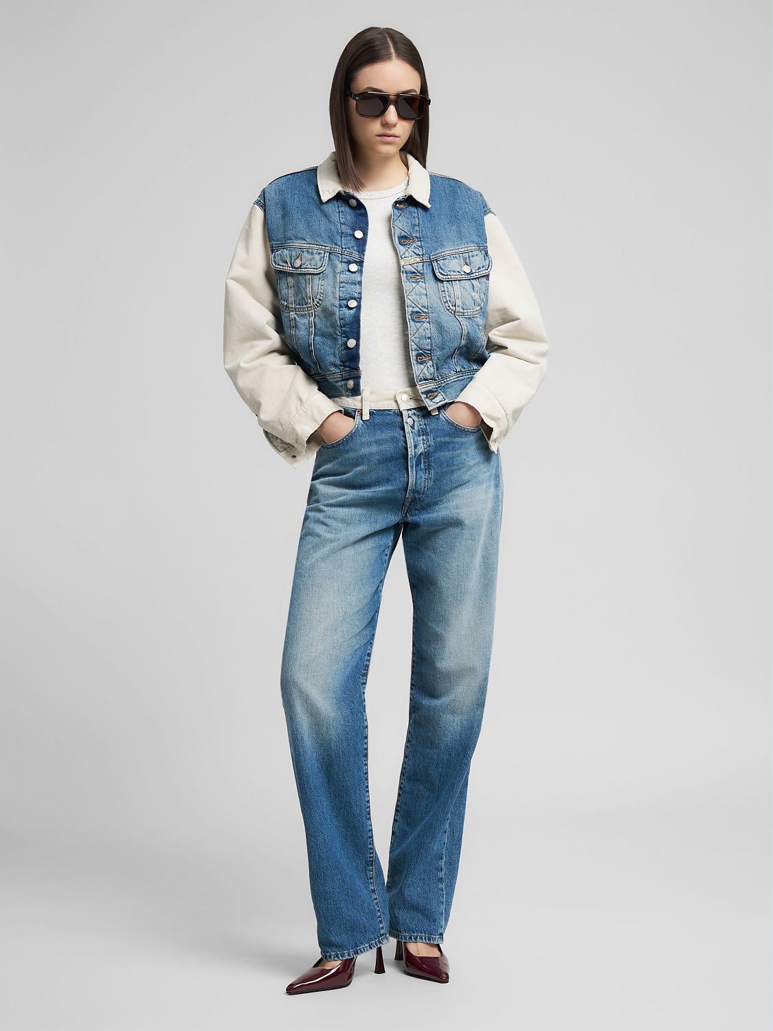 Dámské žebrované tílko z bavlny