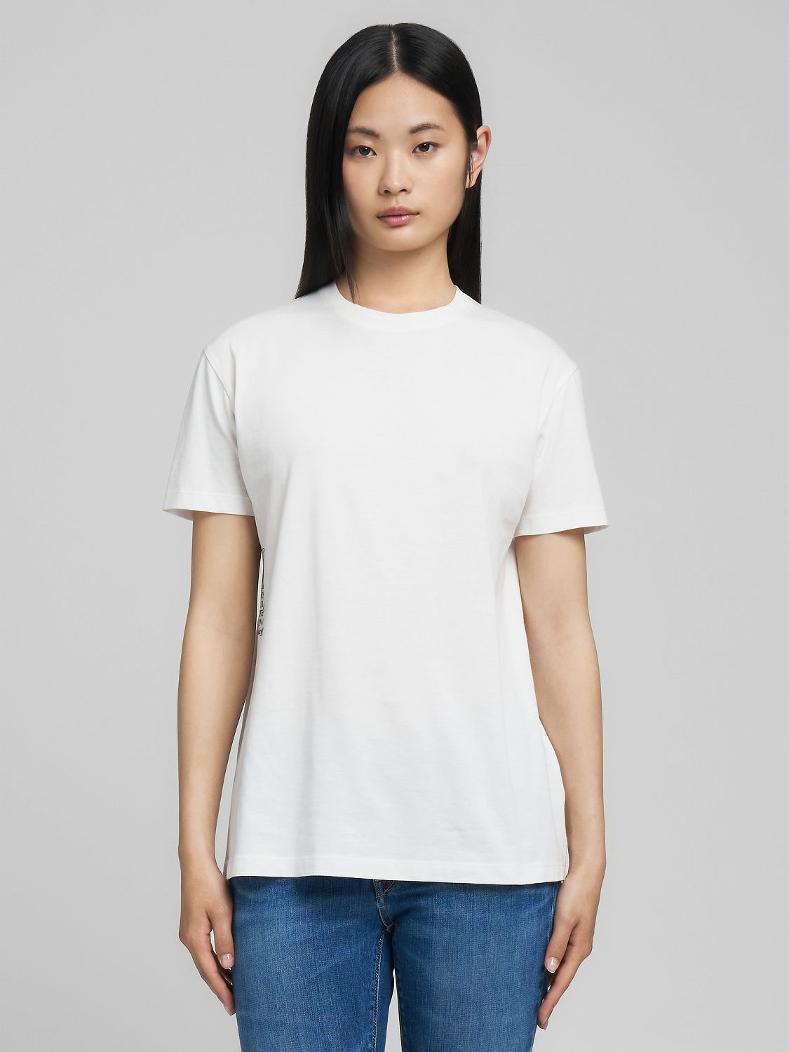 Jednoduché tričko s potiskem na boku