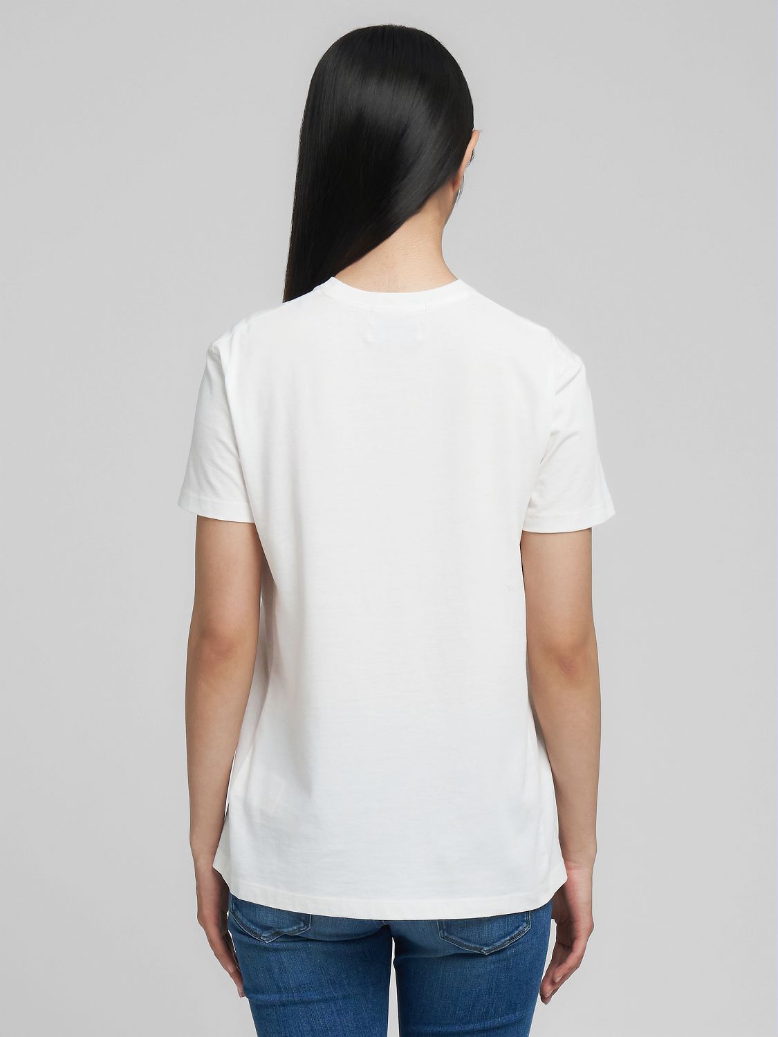 Jednoduché tričko s potiskem na boku