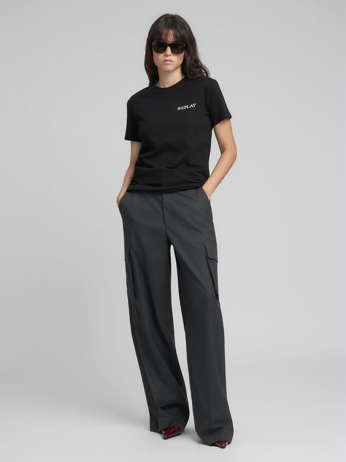 Bavlněné tričko s nápisem