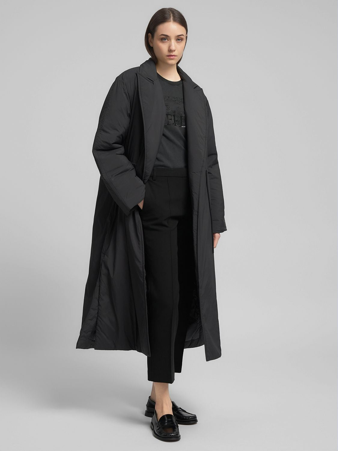 Dámský dlouhý kabát