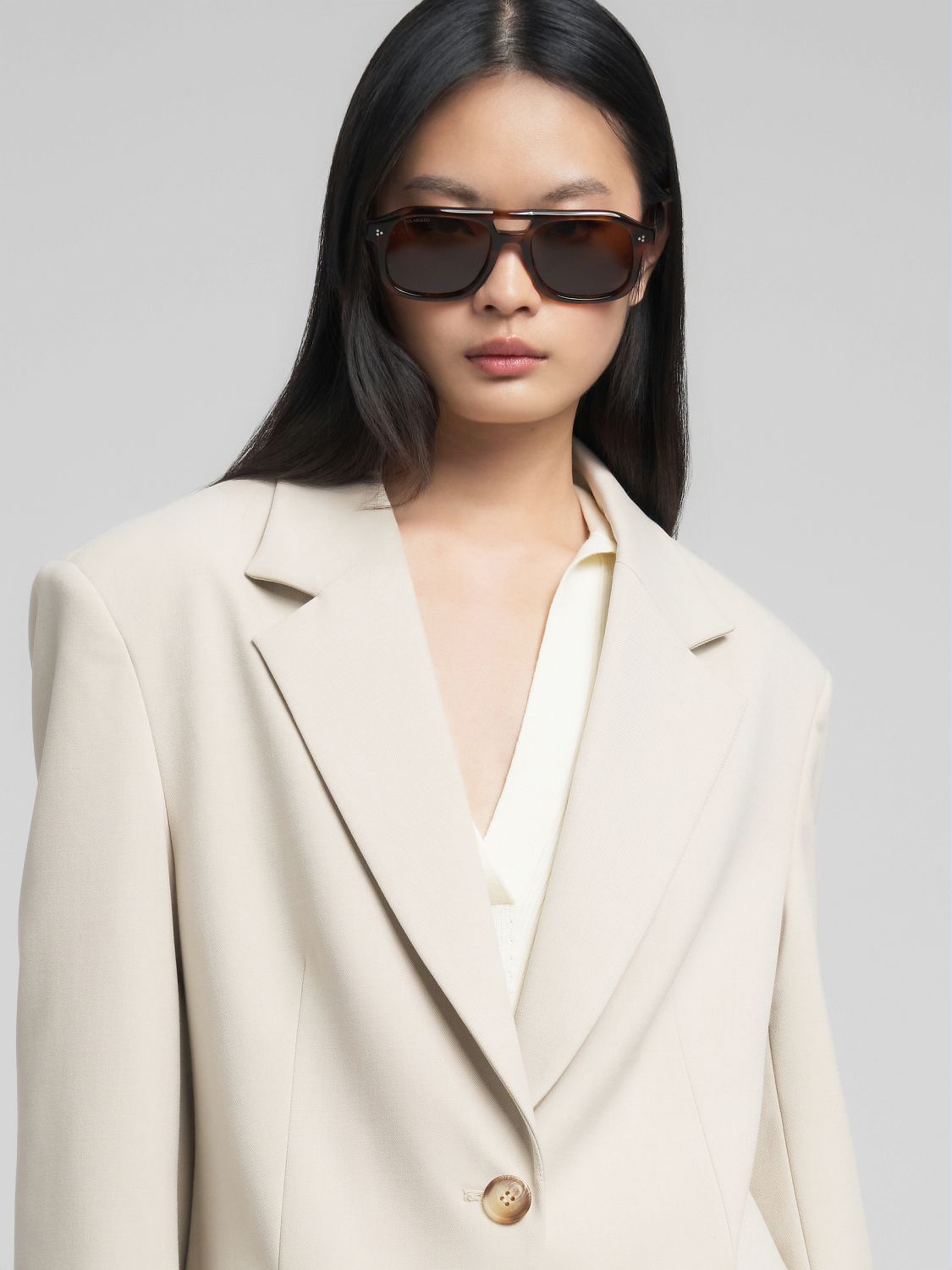 Replay dámské dlouhé sako z vlněné směsi