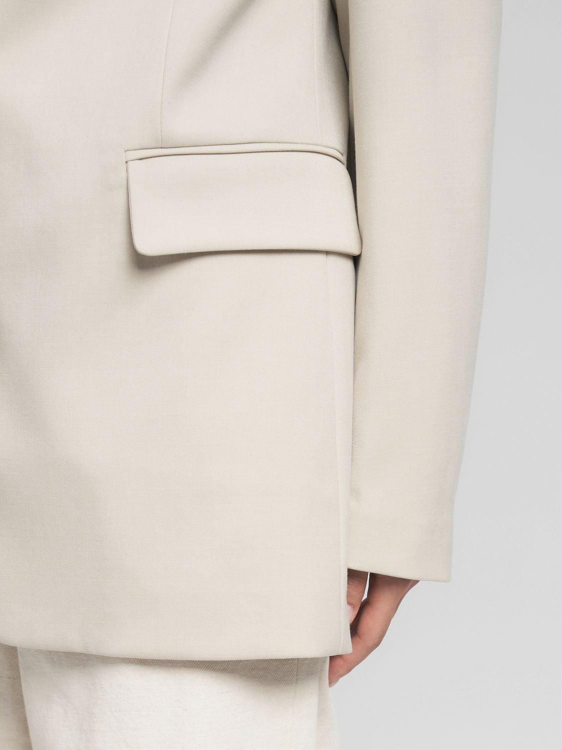 Replay dámské dlouhé sako z vlněné směsi