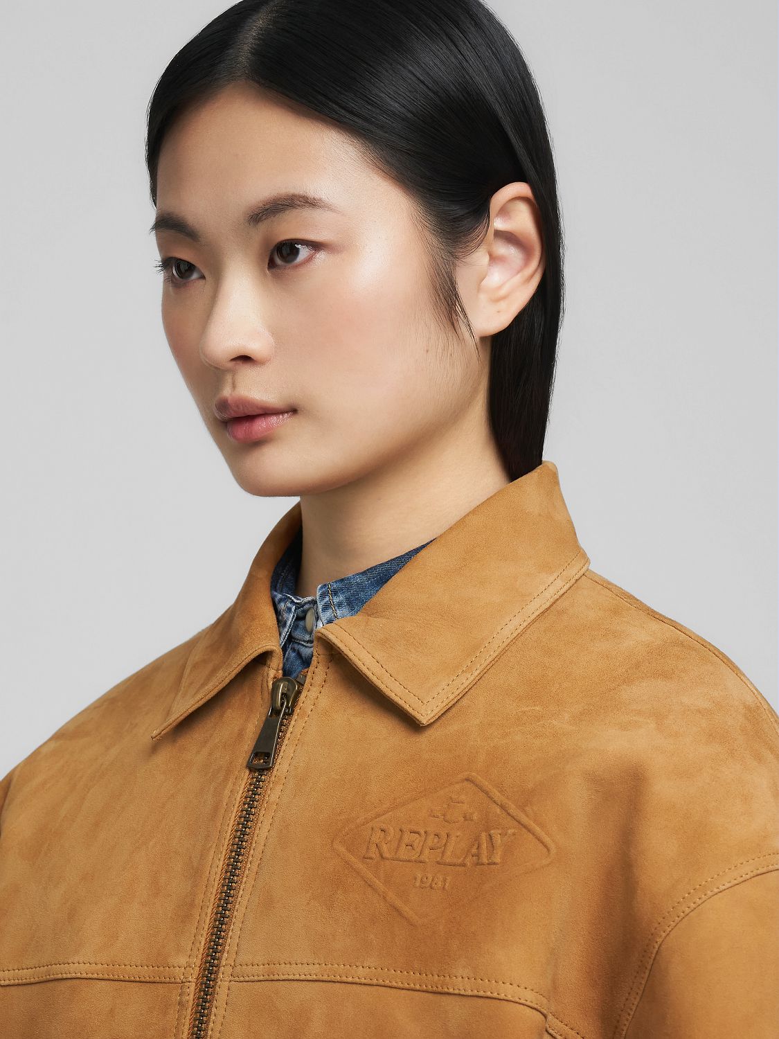 Dámská kožená bunda