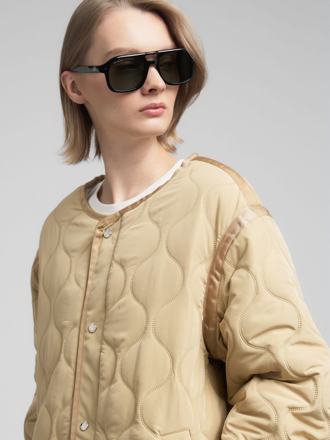 Oboustranná bunda – volný střih